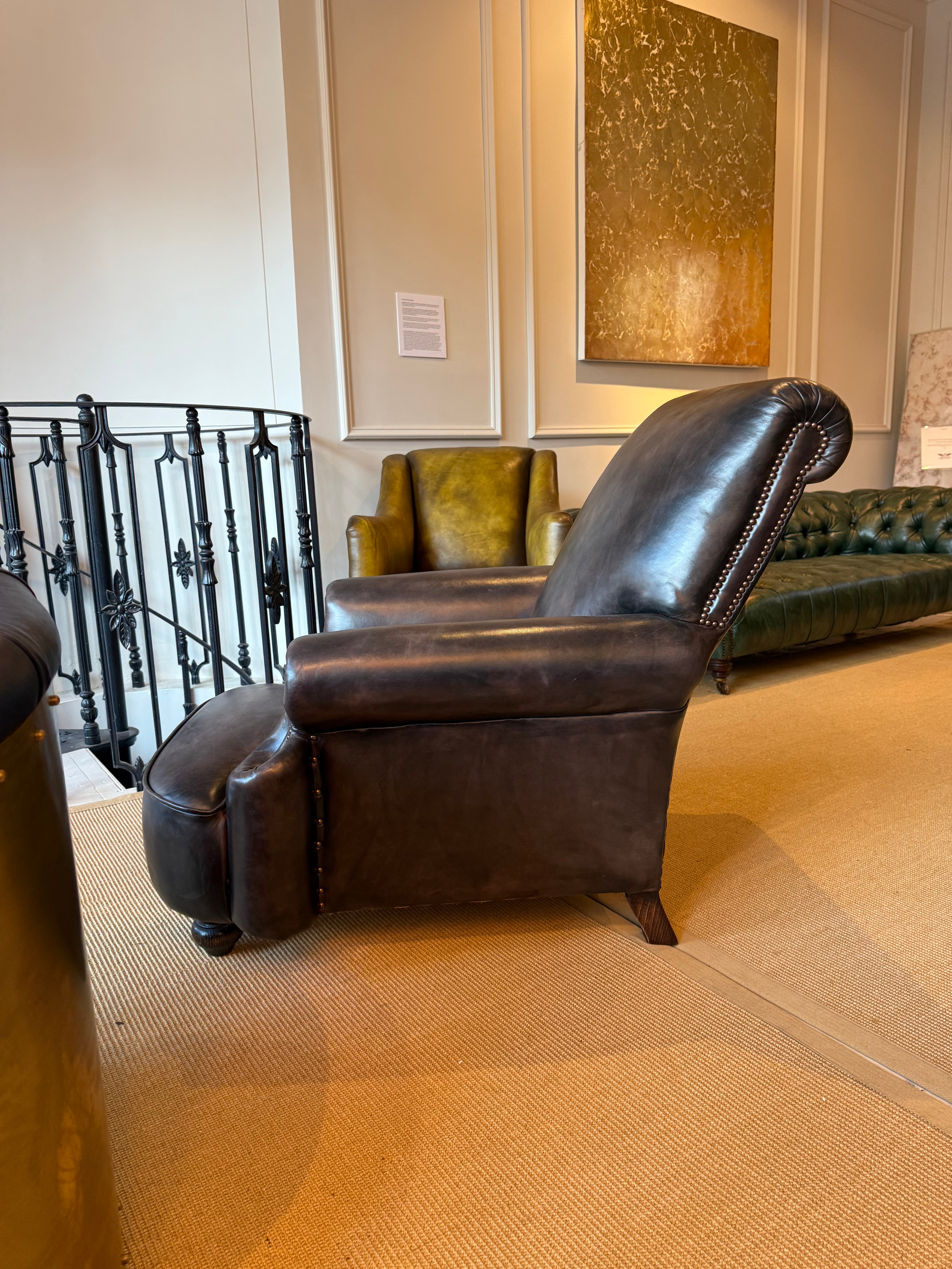 Our Shelburne Hand Dyed Gentleman’s Armchair