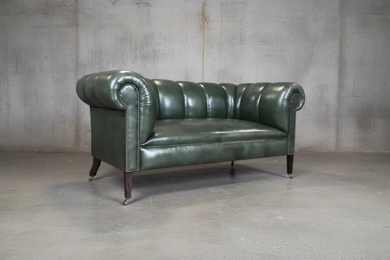 CRAFTED FOR THE BANK OF ENGLAND - CHESTERFIELD : BANK OF ENGLAND GREEN