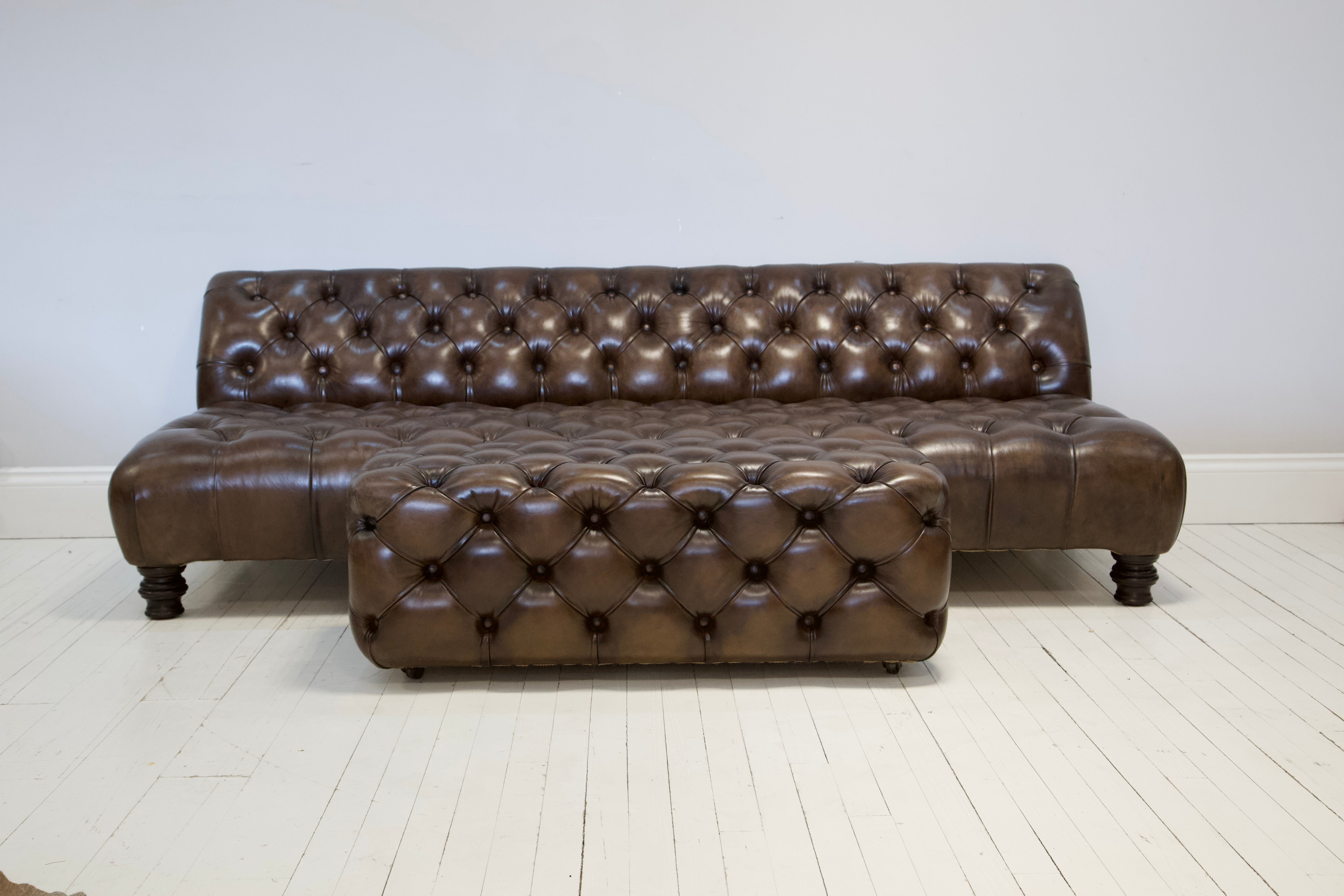 BESPOKE CHESTERFIELD WINDOW SOFA