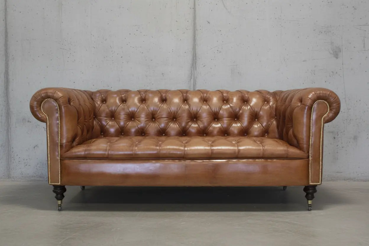 THE WILMINGTON SOFA: LIGHT TAN Robinson of England