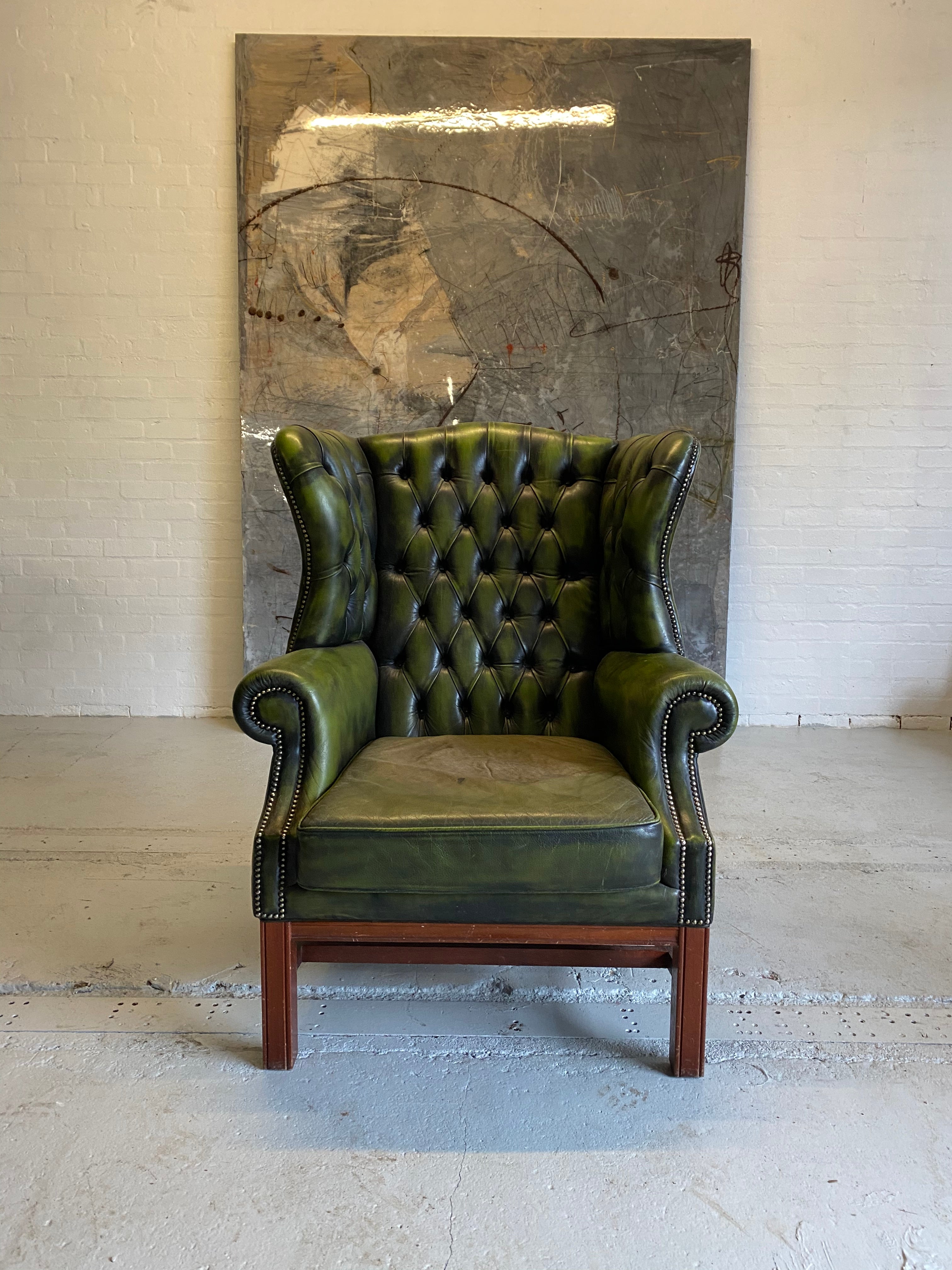 A HUGE Gentleman’s Wing Back Chair