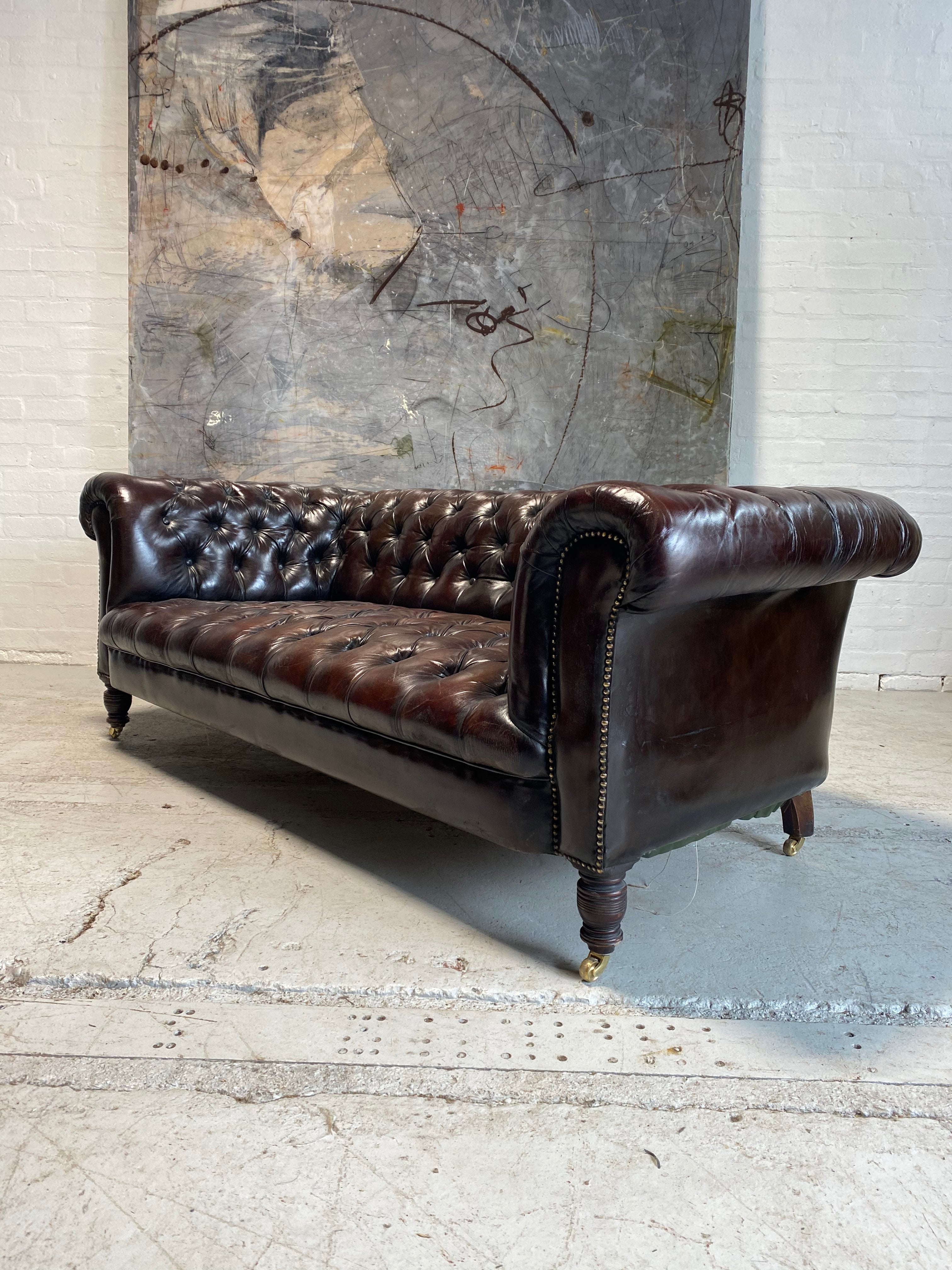 Antique 19thC Chesterfield Sofa circa 1870