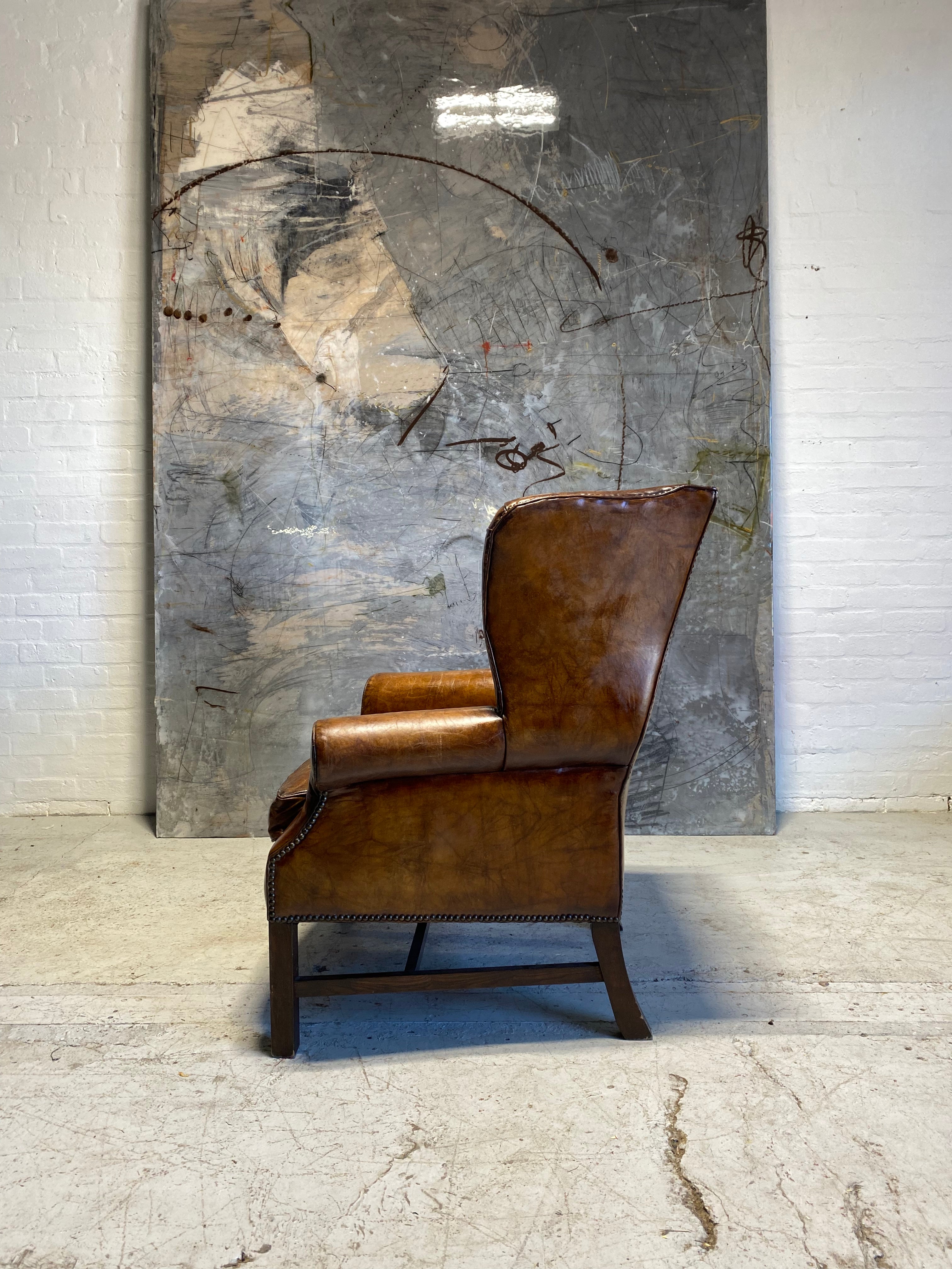 A Stunning Gentleman’s Wing Back Chair