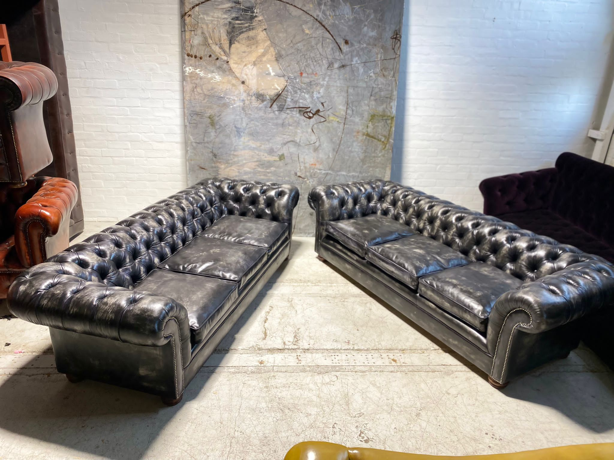 Our Slytherin Chesterfield Sofa Crafted for Harry Potter