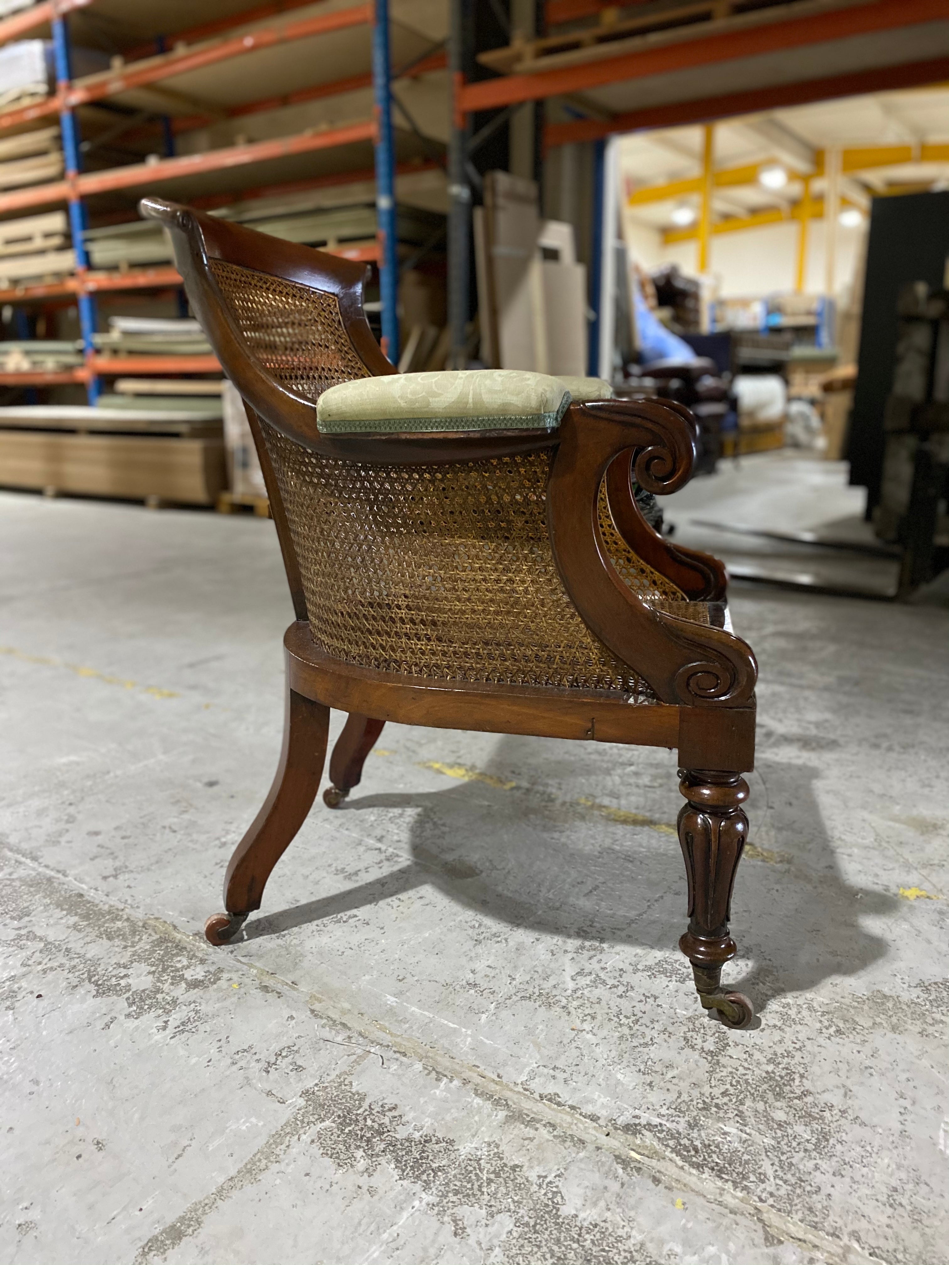 A Fine William IV Gentleman’s Reading Chair