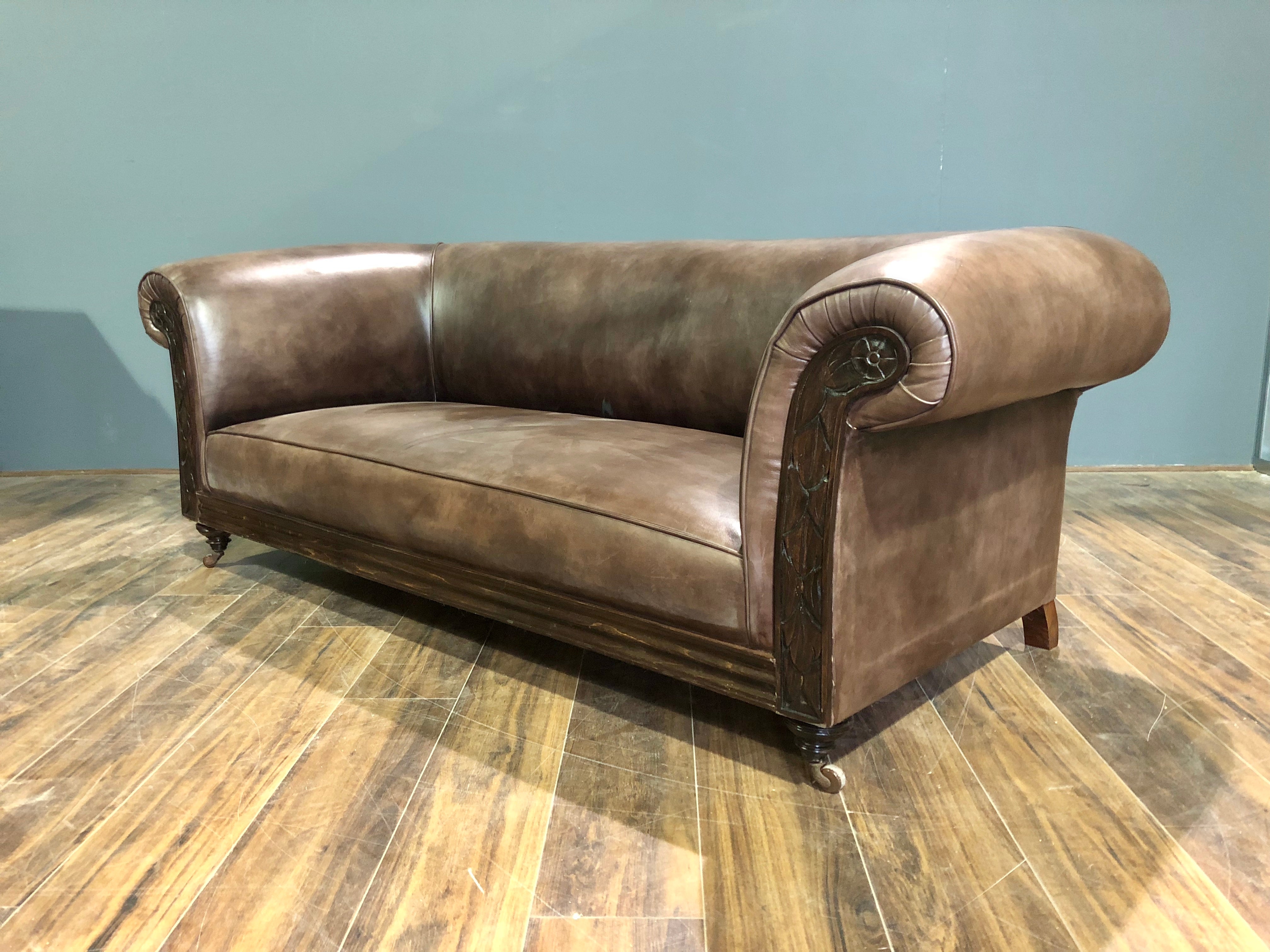 LATE 19TH CENTURY FULLY RESTORED SOFA