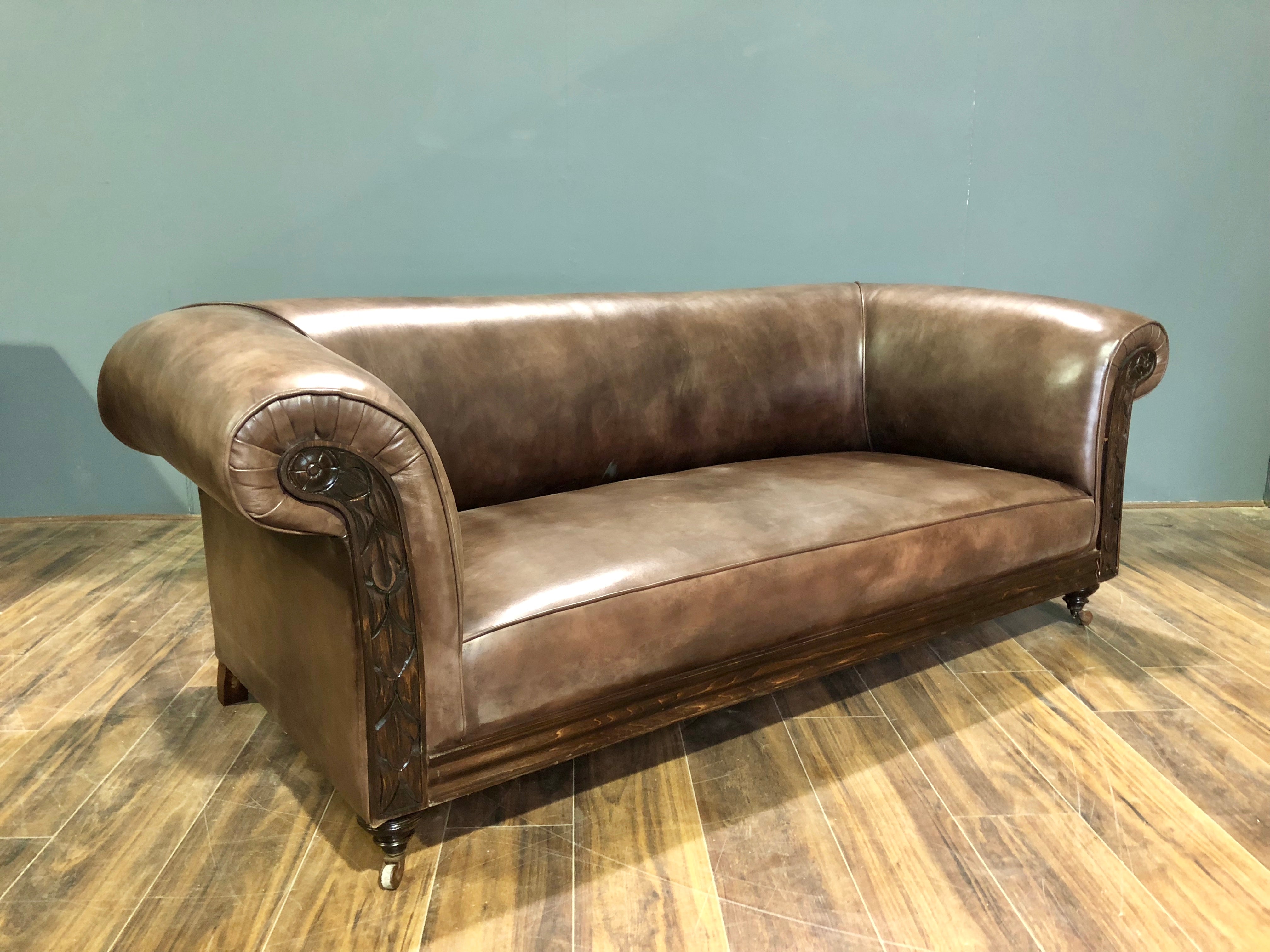 LATE 19TH CENTURY FULLY RESTORED SOFA