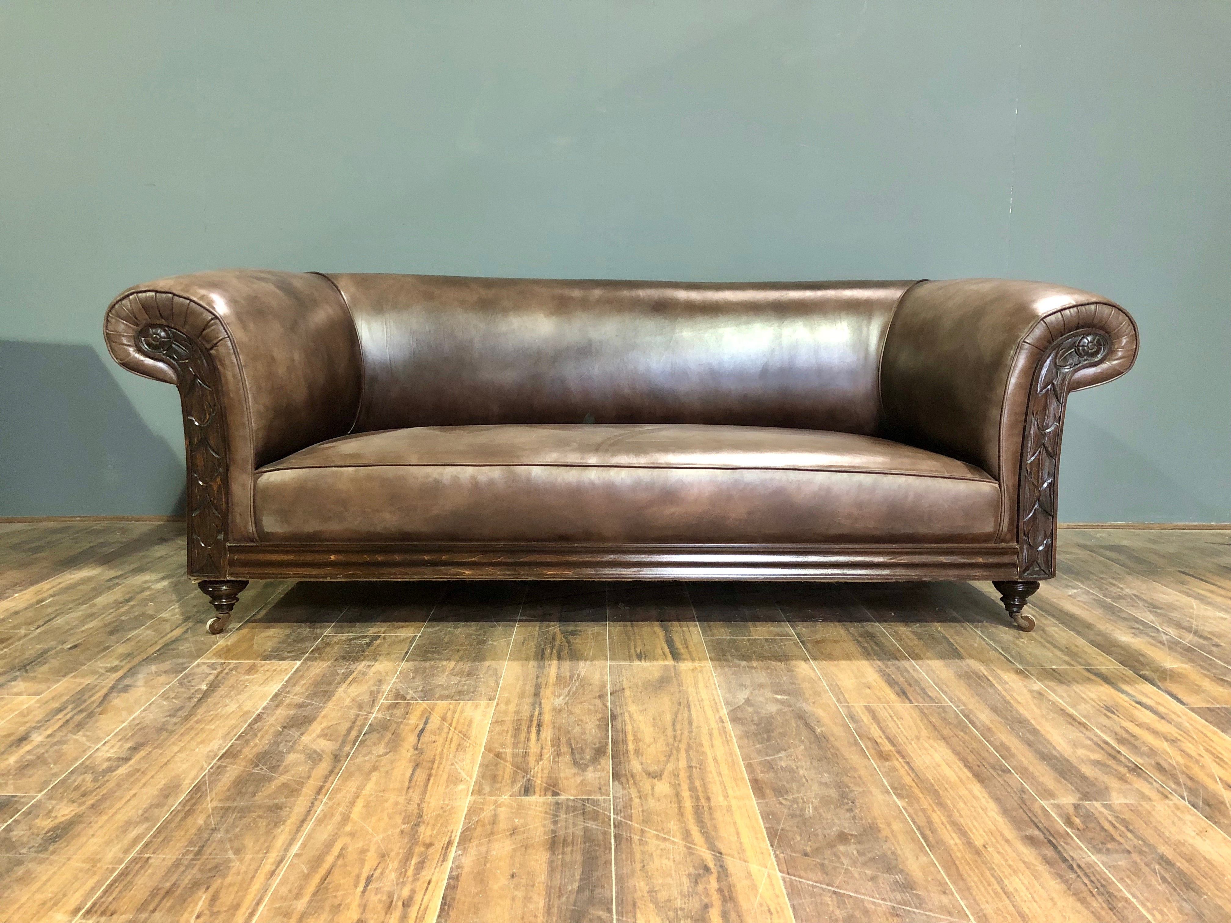 LATE 19TH CENTURY FULLY RESTORED SOFA