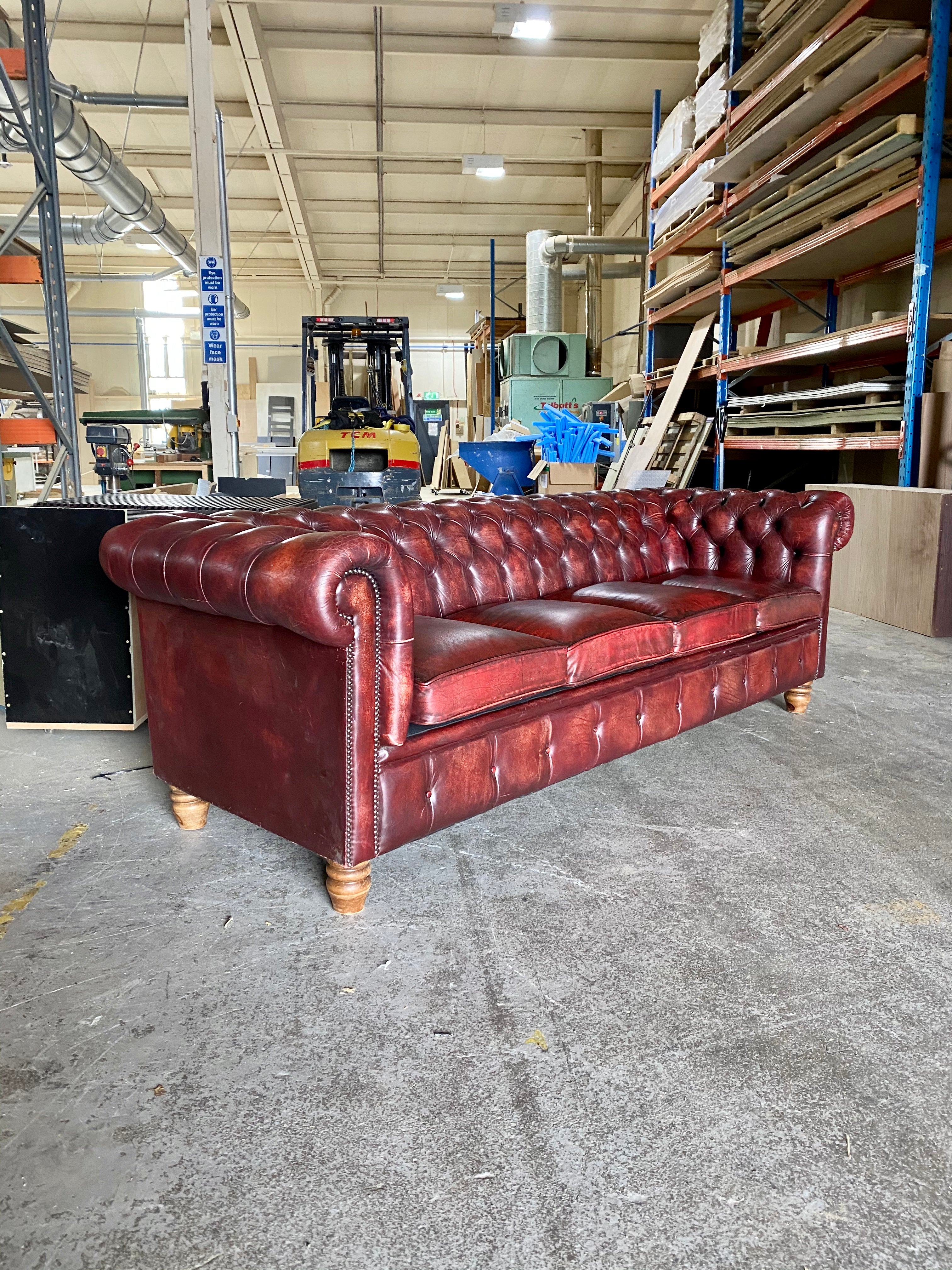 A Great 4 Seat Chesterfield in Excellent Condition