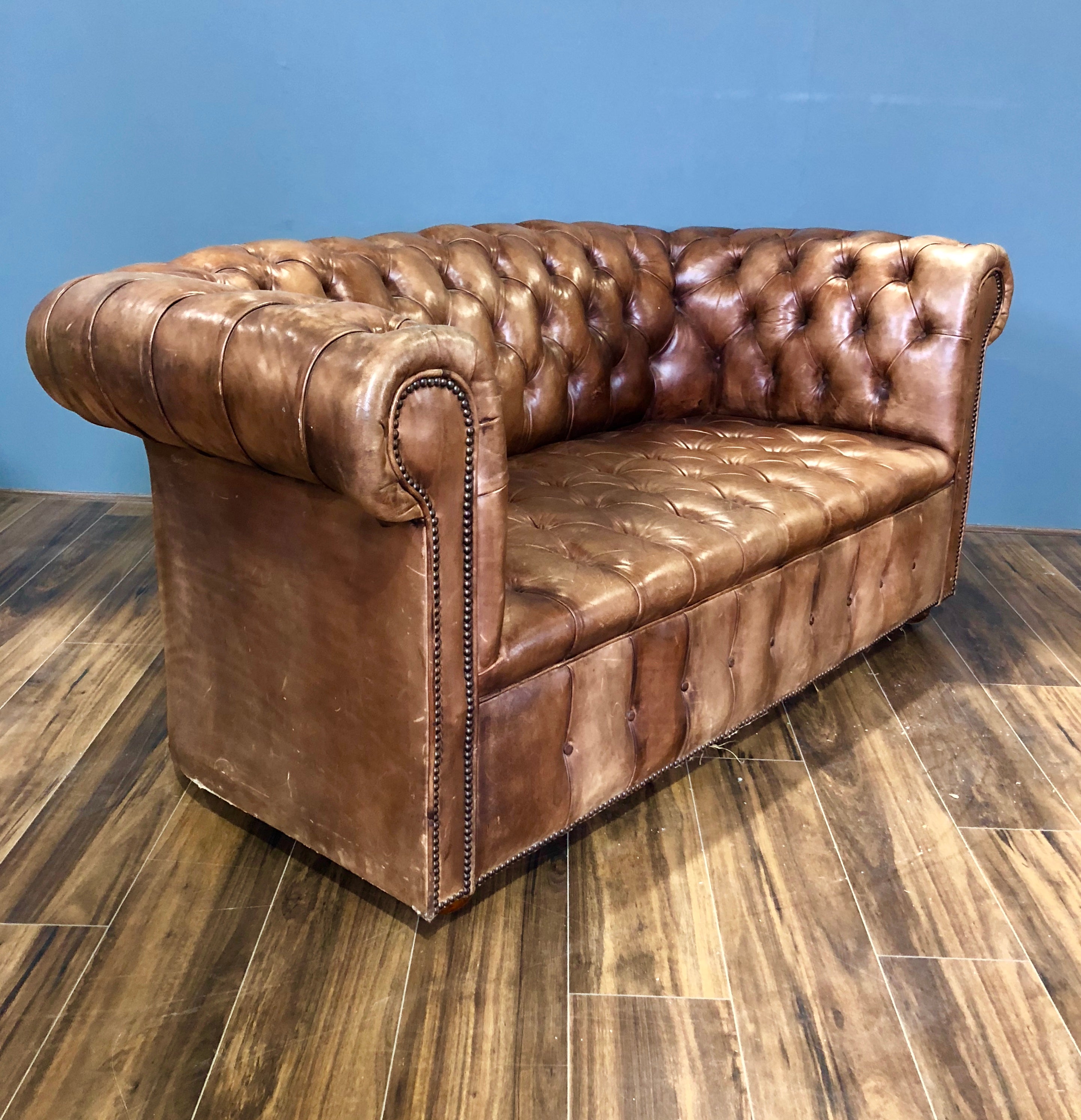 Vintage 2 Seater in Original Leathers