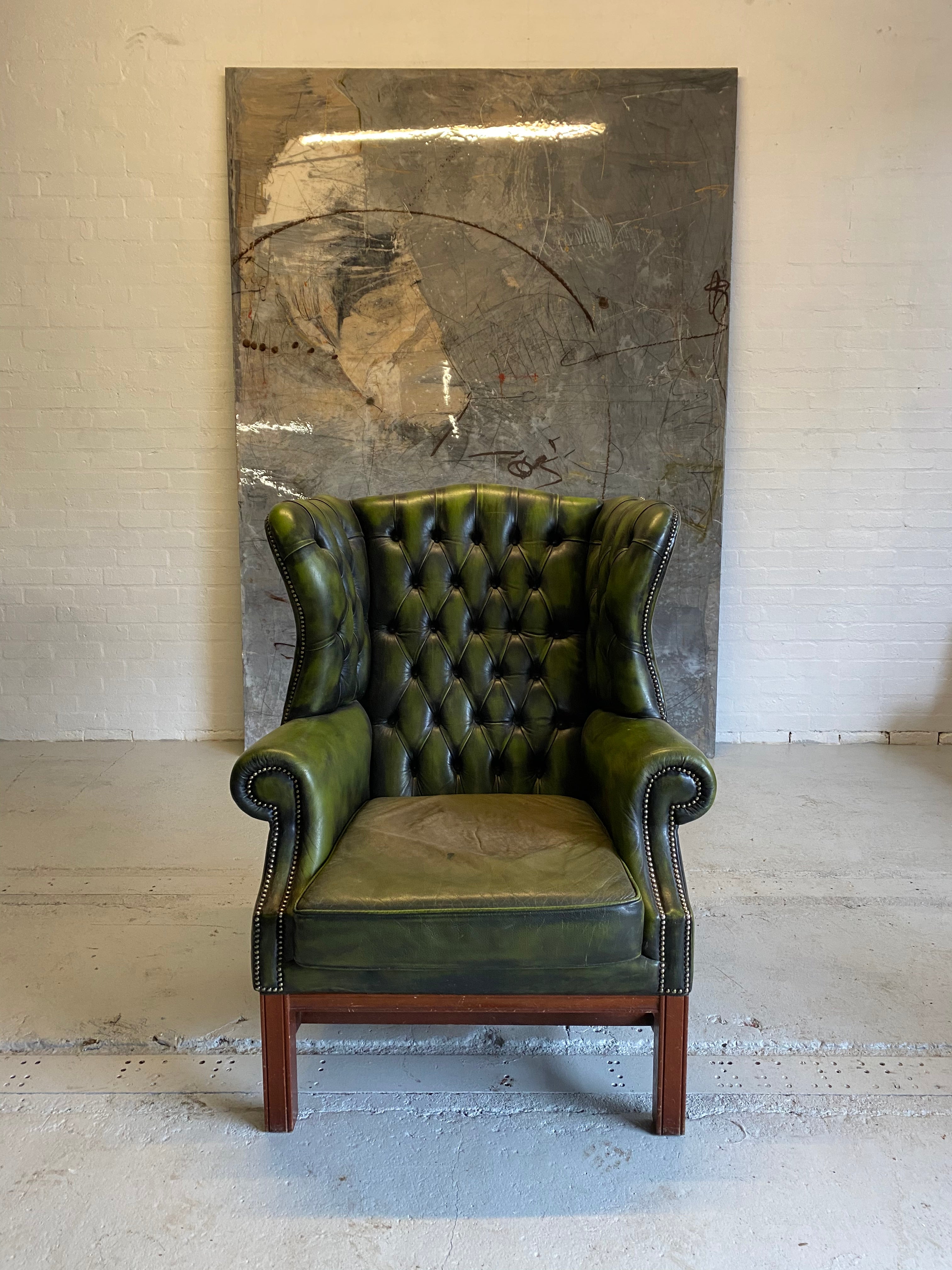 A HUGE Gentleman’s Wing Back Chair