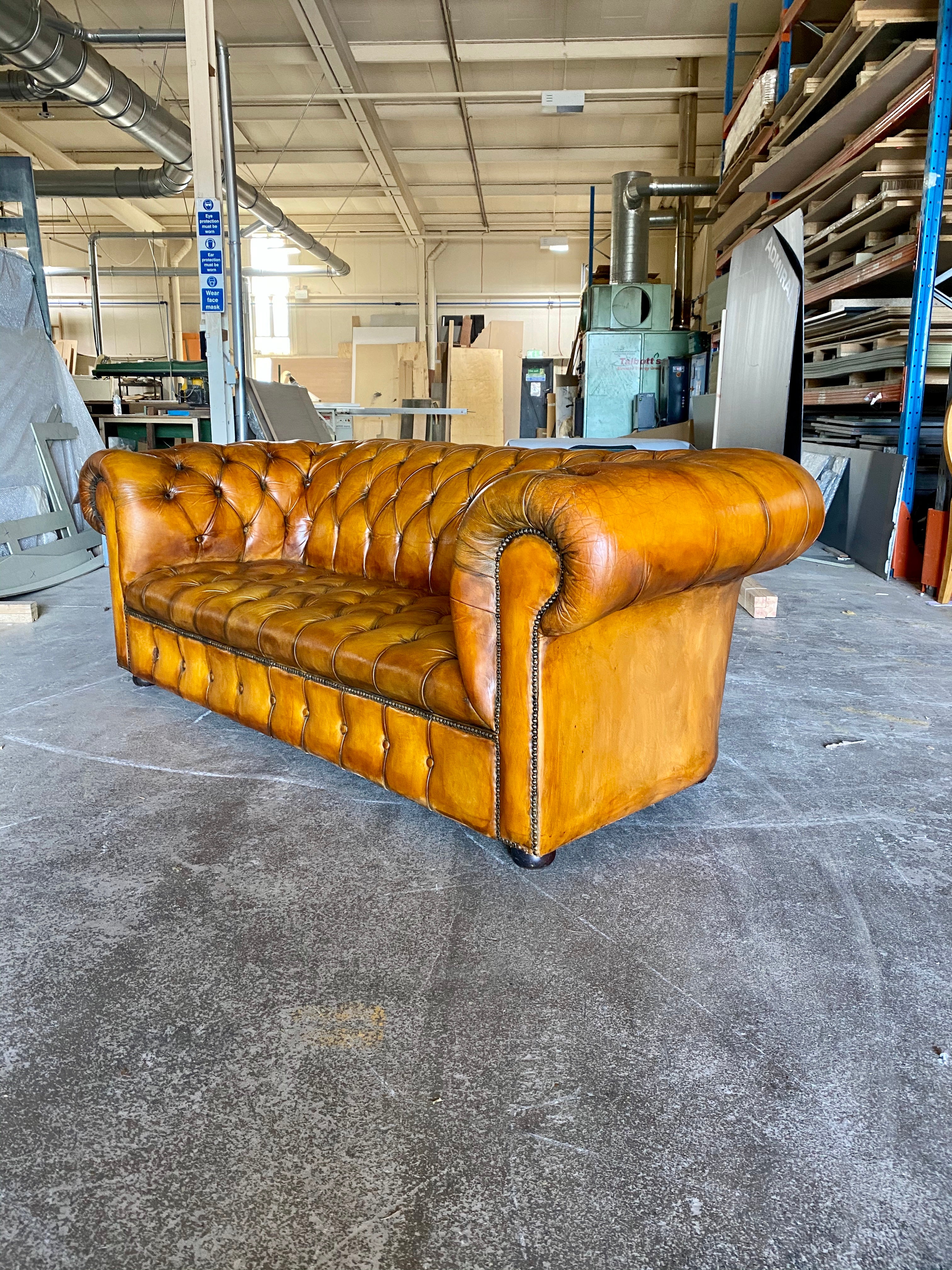 Beautiful Vintage Chesterfield Sofa