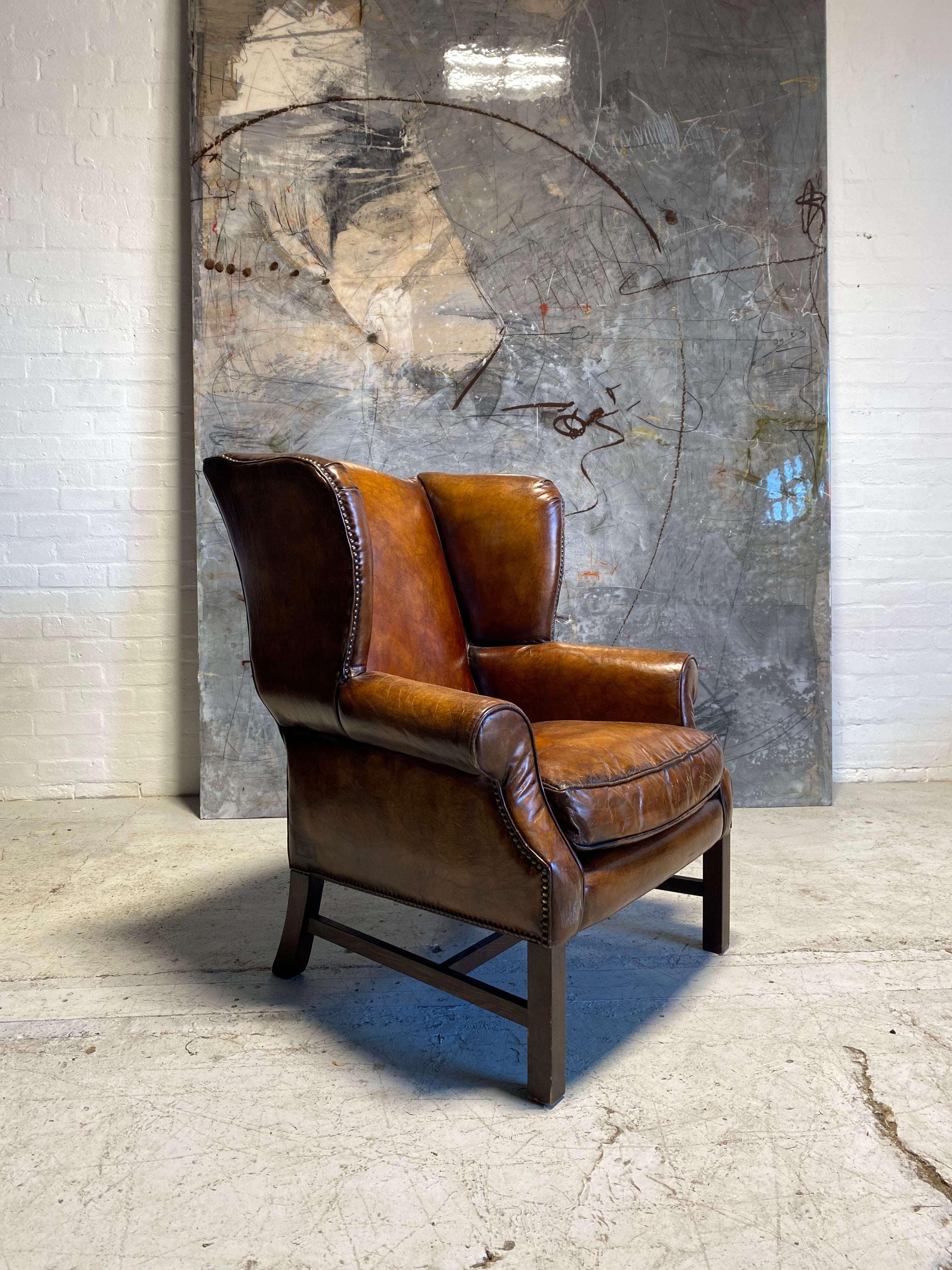 A Stunning Gentleman’s Wing Back Chair