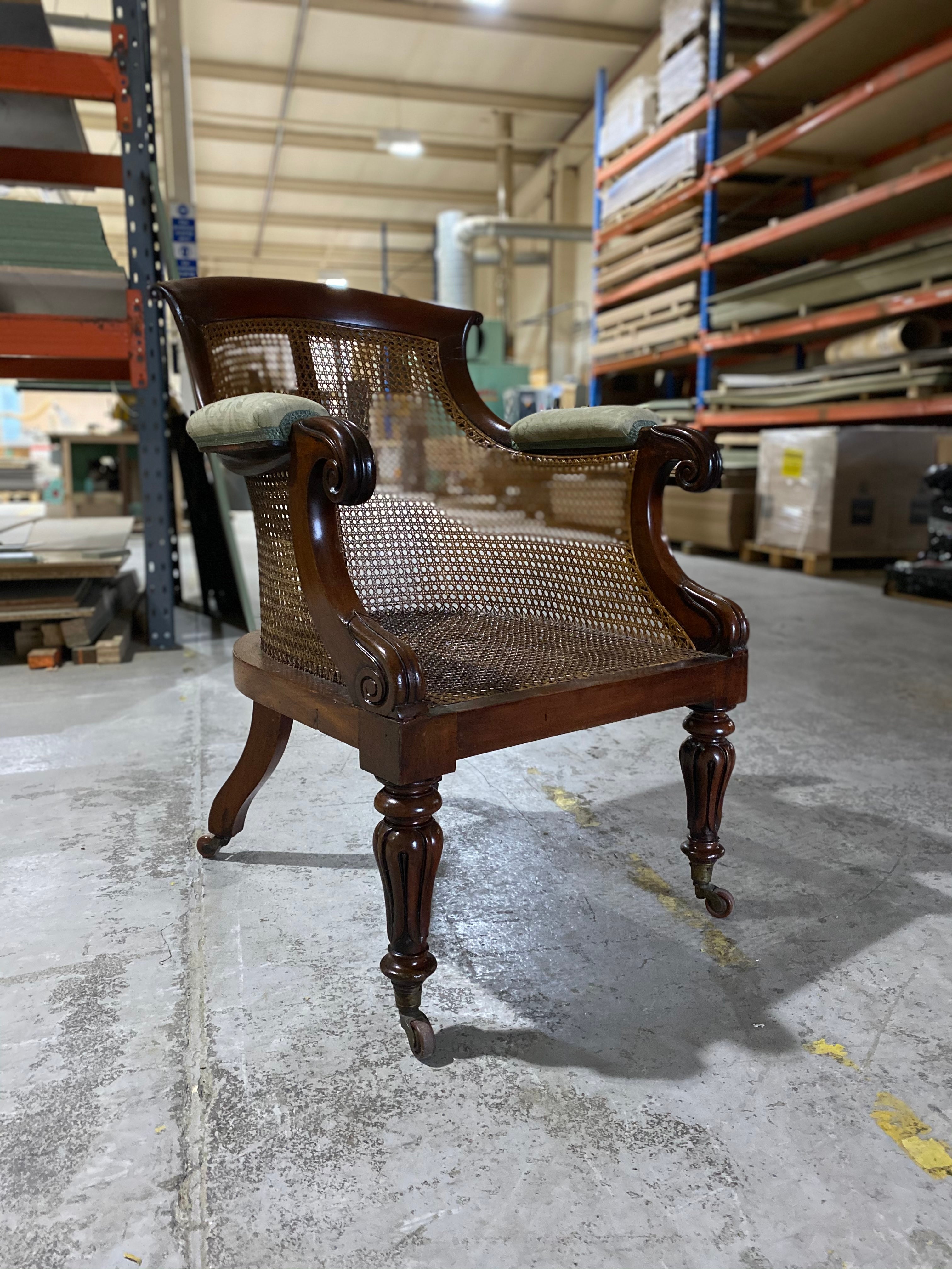 A Fine William IV Gentleman’s Reading Chair