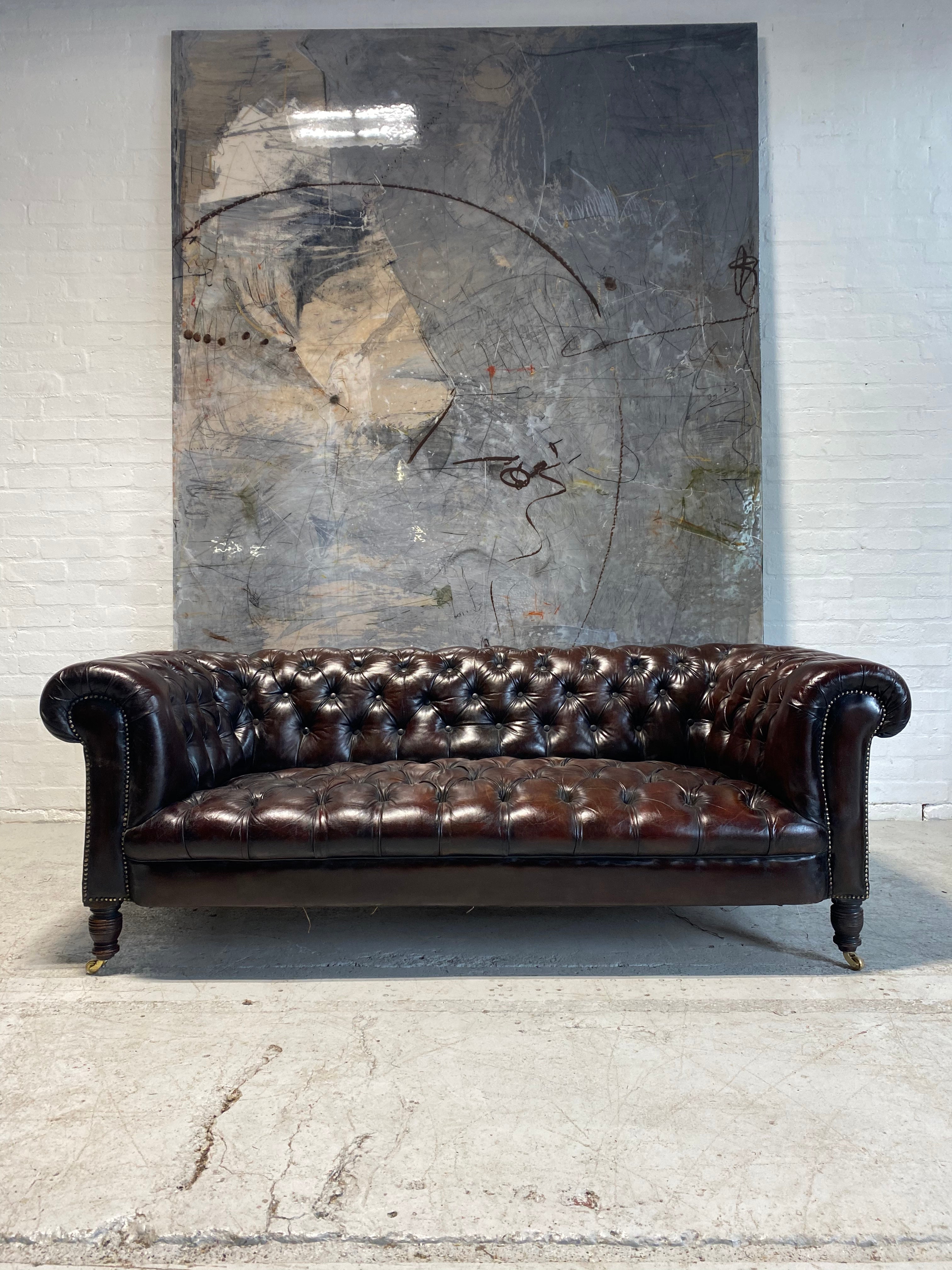 Antique 19thC Chesterfield Sofa circa 1870