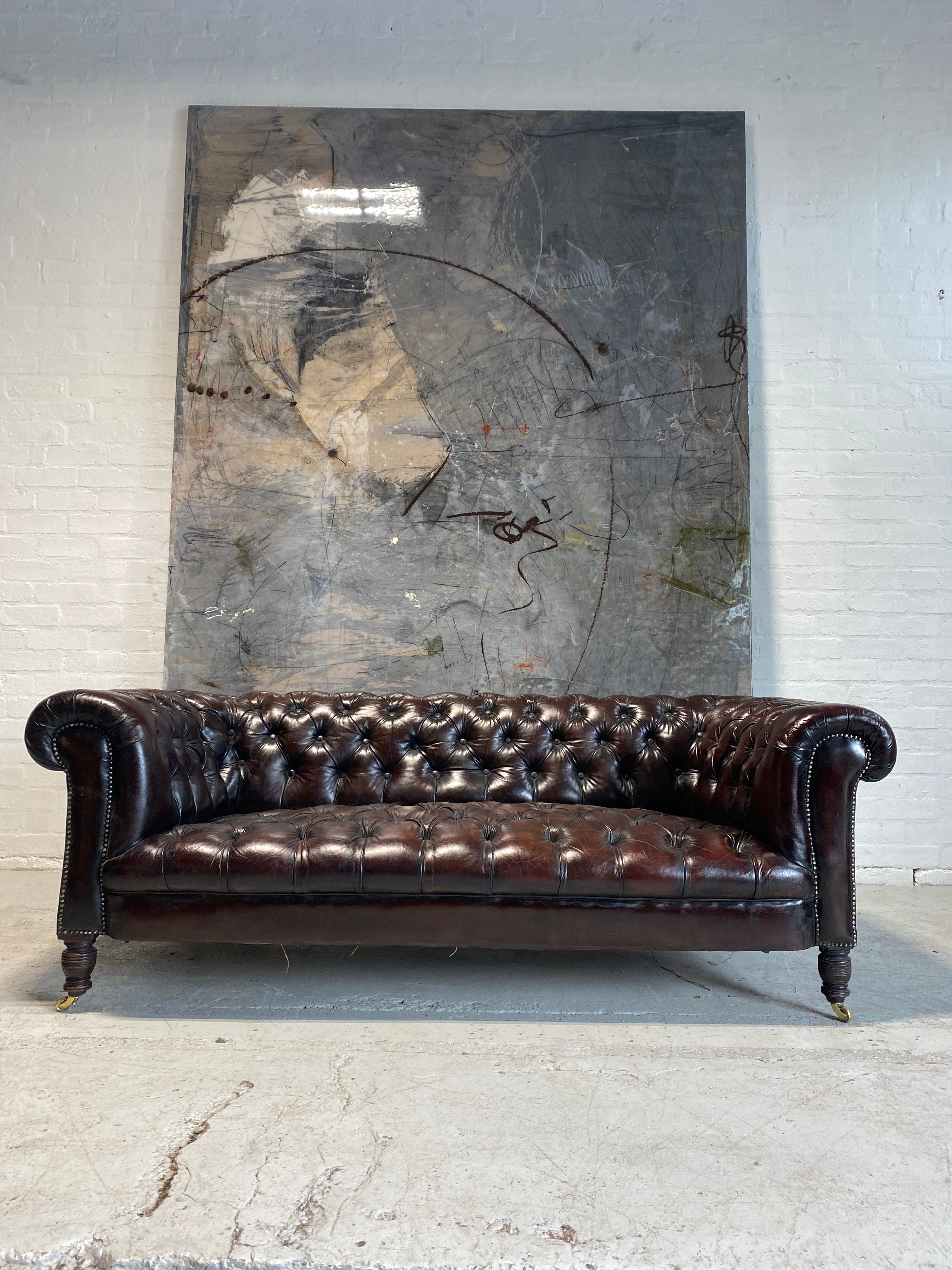 Antique 19thC Chesterfield Sofa circa 1870