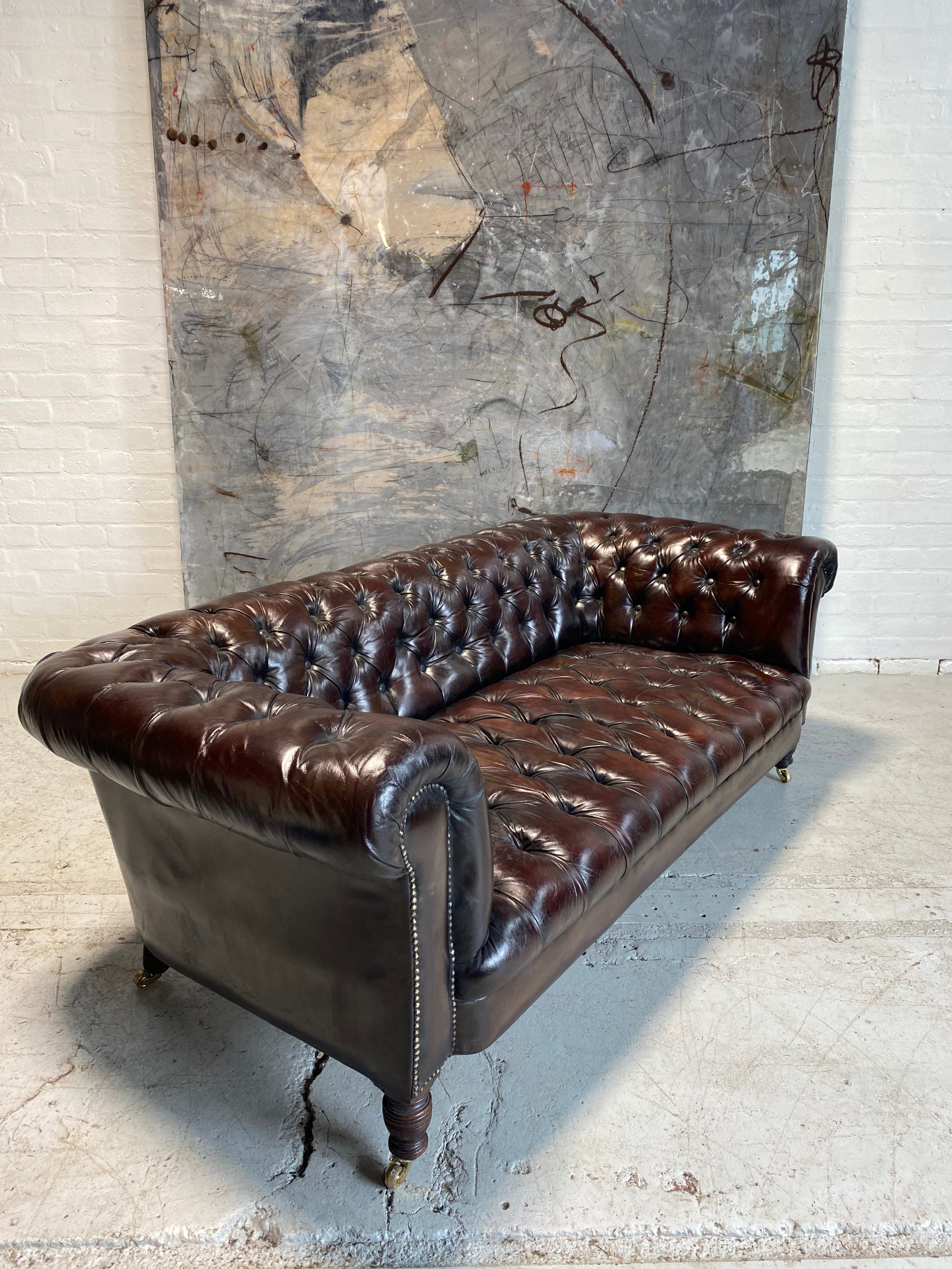 Antique 19thC Chesterfield Sofa circa 1870