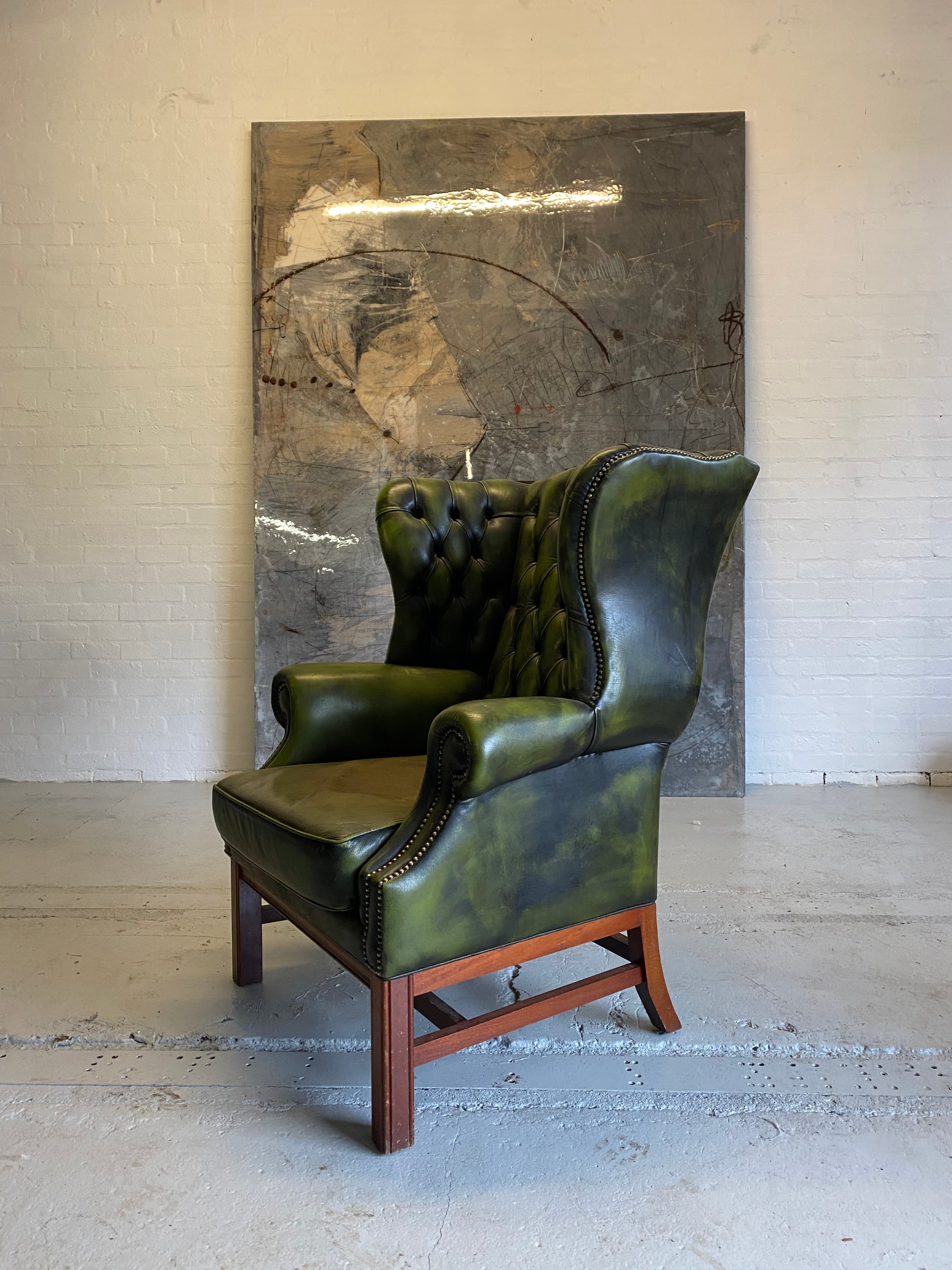 A HUGE Gentleman’s Wing Back Chair