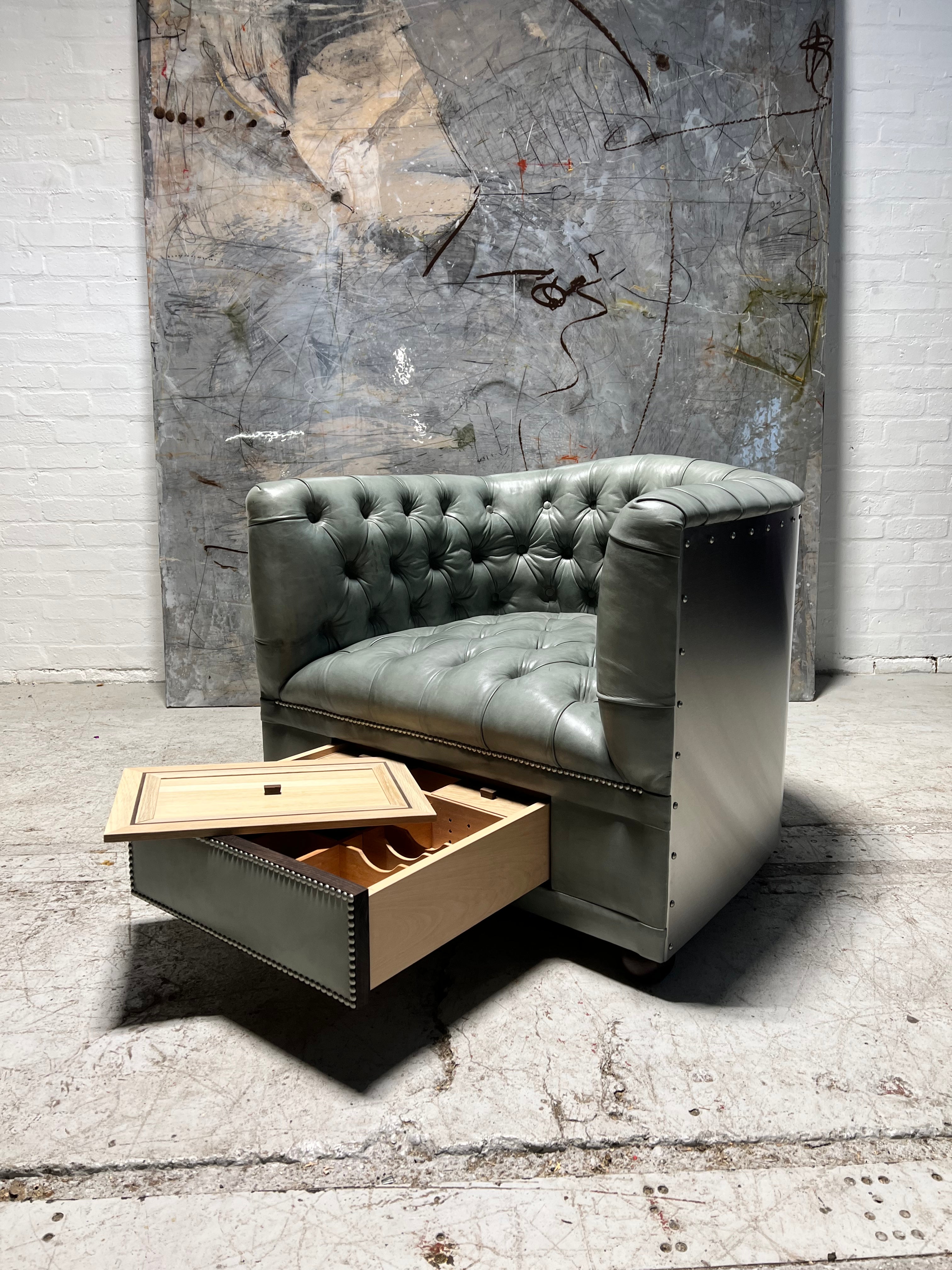 Our Flying Wing Aviation Chair with Humidor