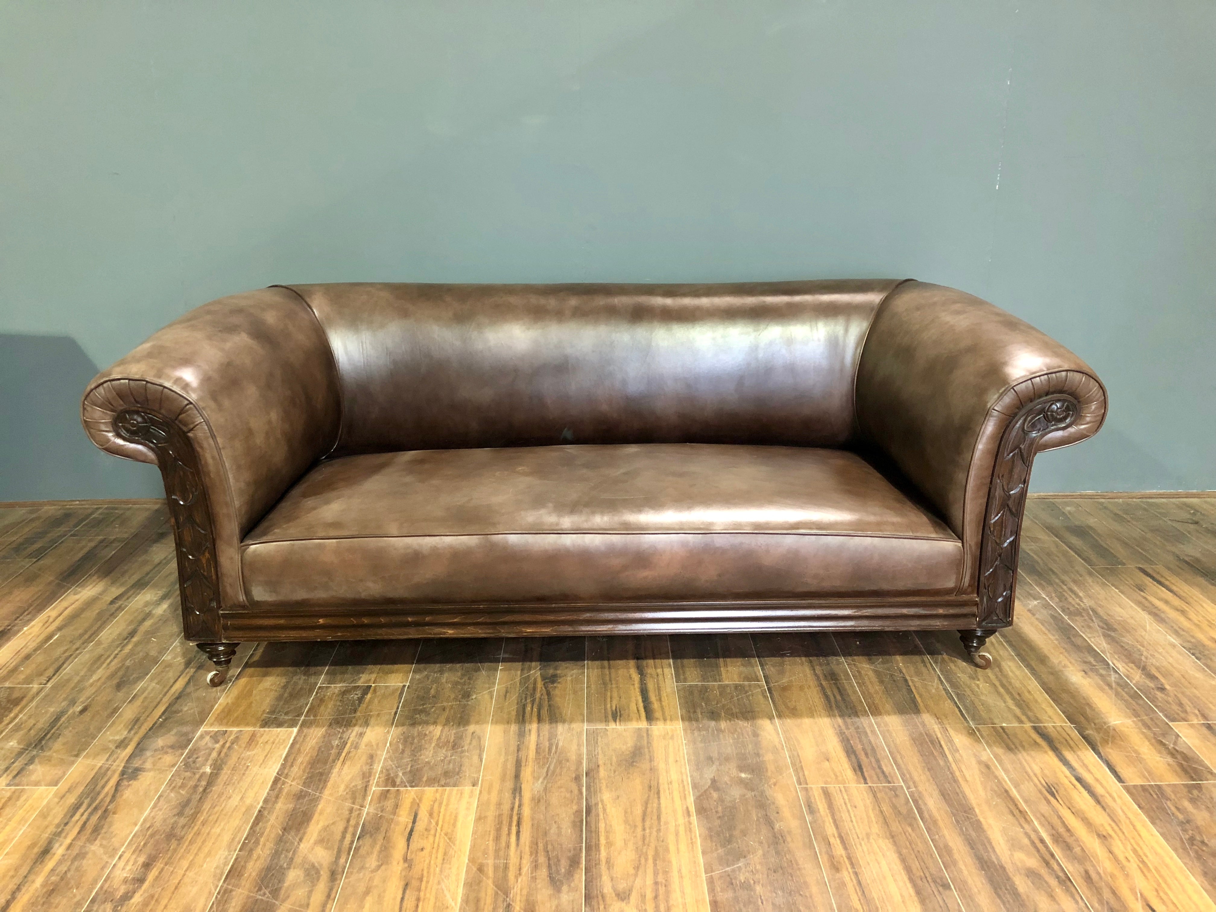 LATE 19TH CENTURY FULLY RESTORED SOFA