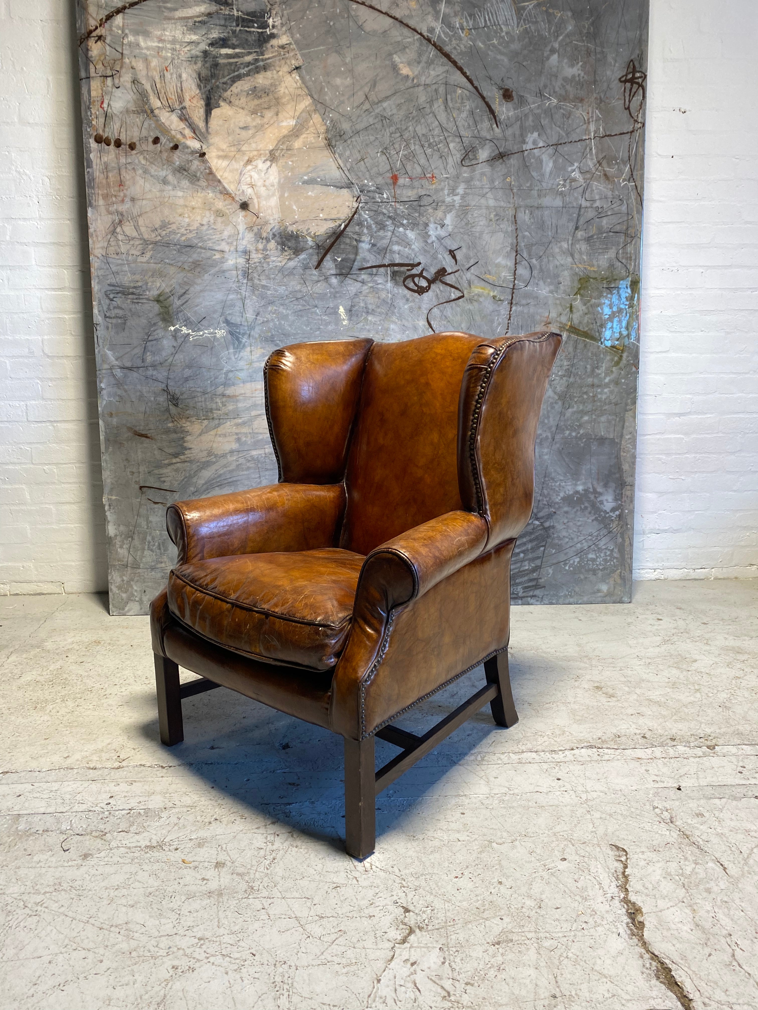 A Stunning Gentleman’s Wing Back Chair