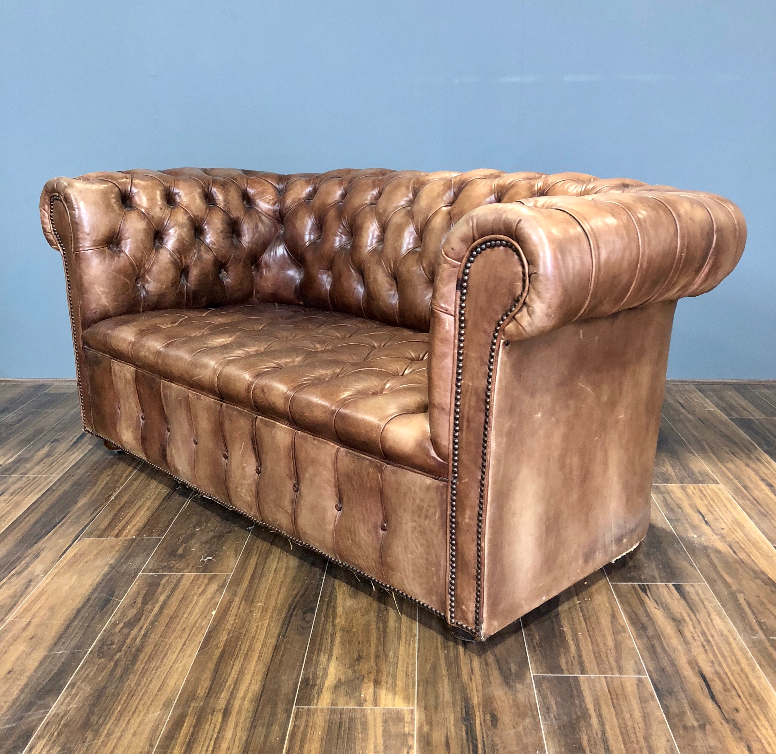 Vintage 2 Seater in Original Leathers