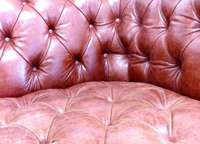 THE DEVONSHIRE SOFA : CHESTNUT RED