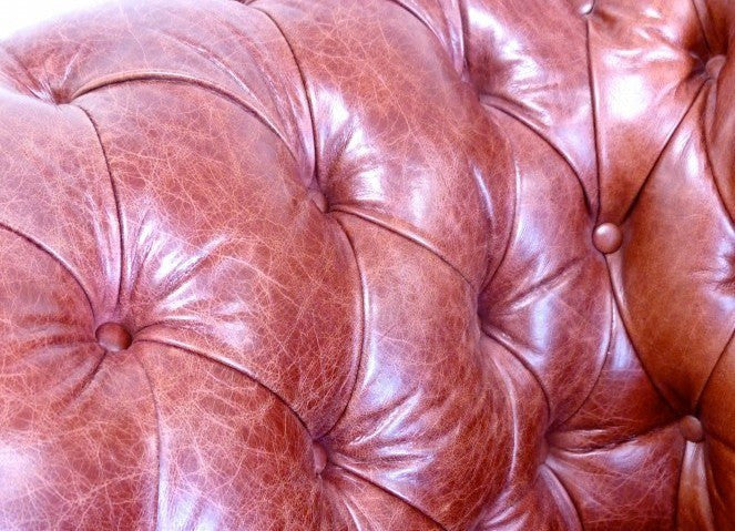 THE DEVONSHIRE SOFA : CHESTNUT RED