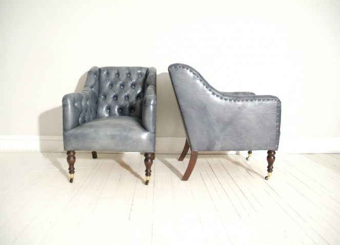 THE CANNING ARMCHAIR : ELEPHANT GREY