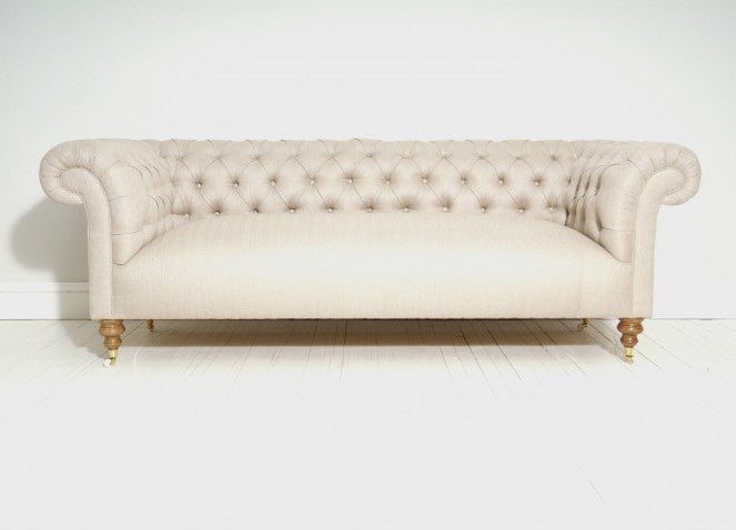 Chesterfield Sofa In Stone 