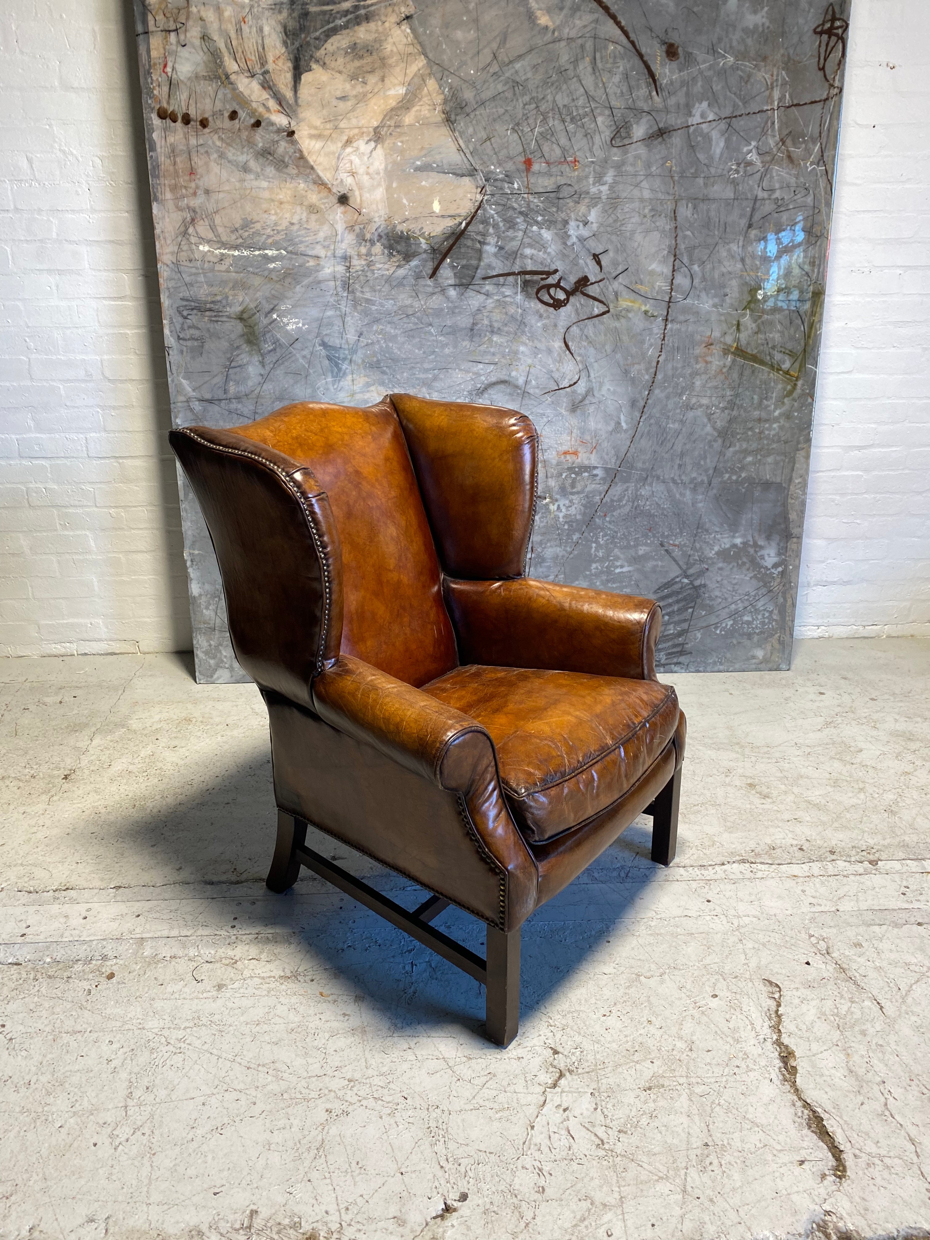 A Stunning Gentleman’s Wing Back Chair