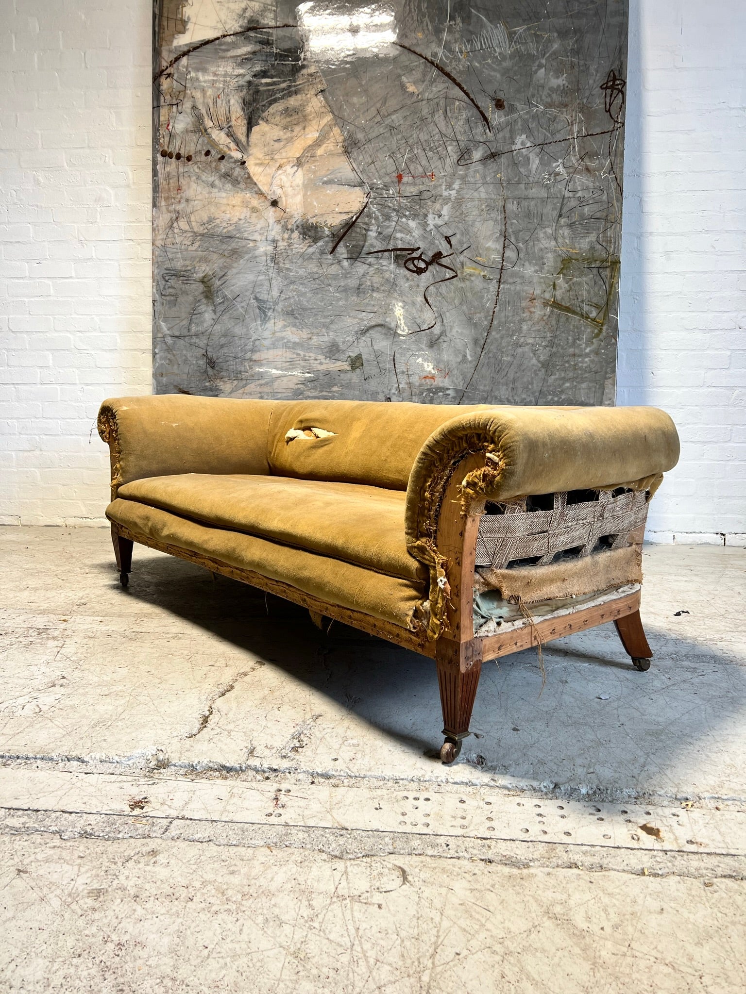 Antique 19thC Chesterfield Sofa by Hamptons of Pall Mall