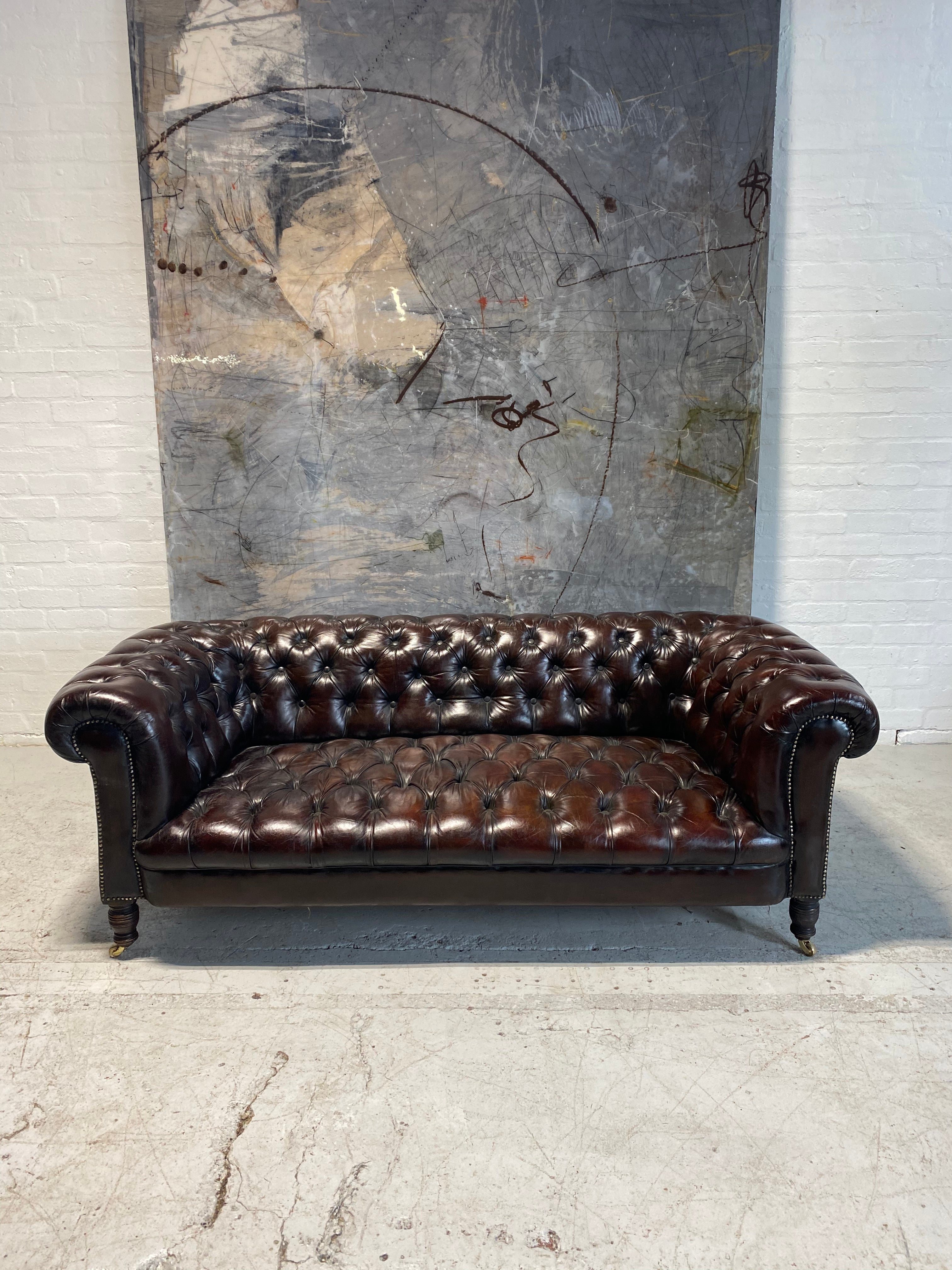 Antique 19thC Chesterfield Sofa circa 1870