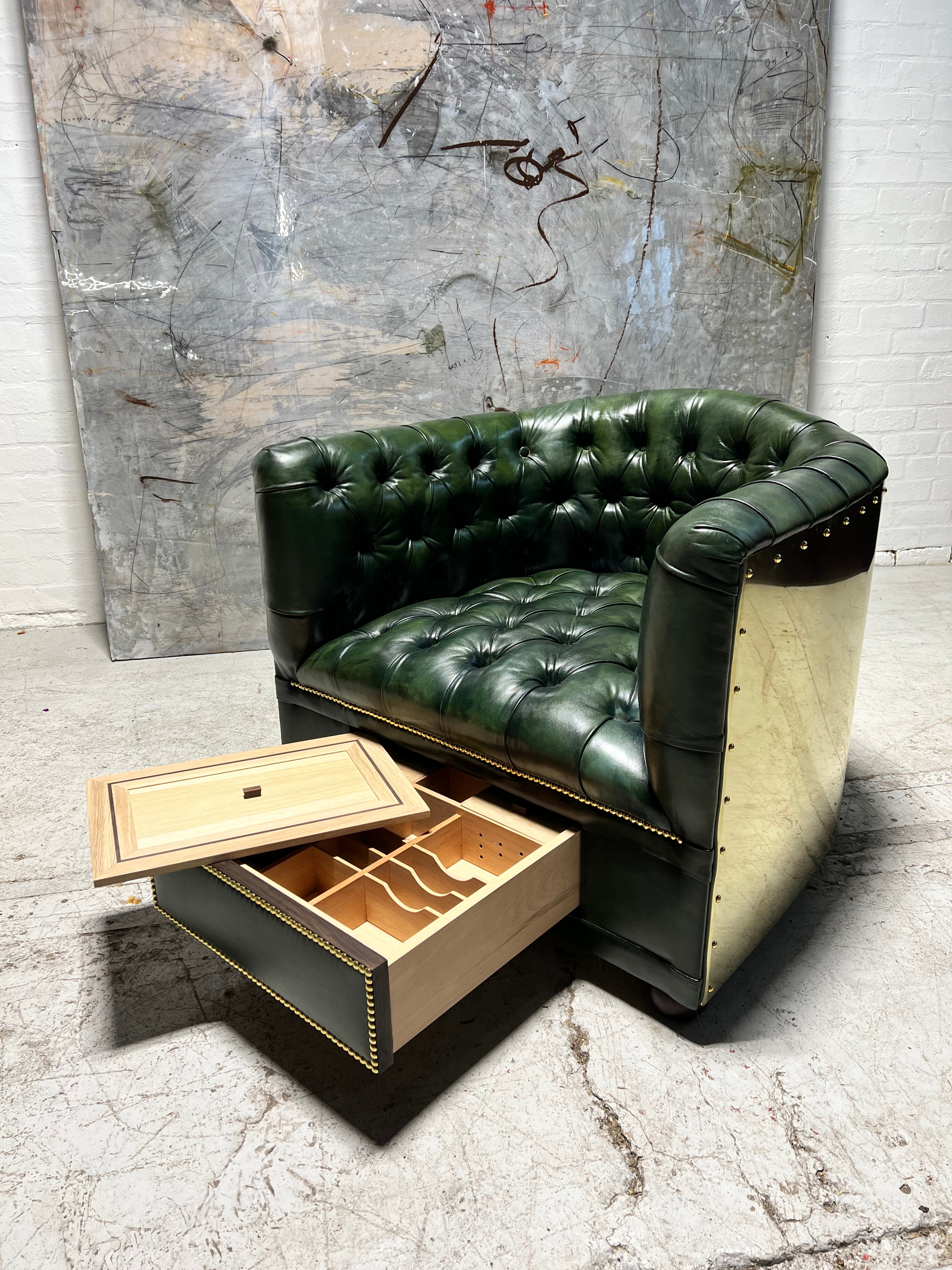 Our Flying Wing Aviation Chair with Humidor