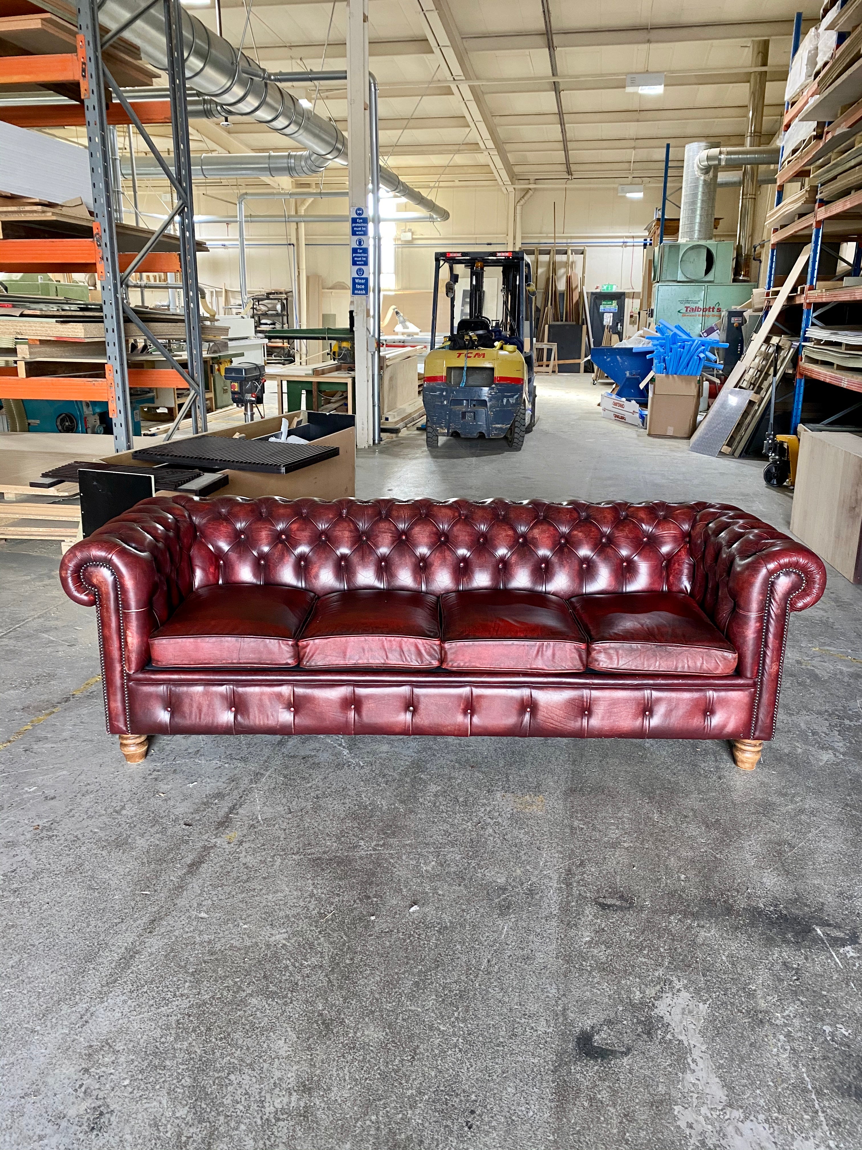 A Great 4 Seat Chesterfield in Excellent Condition