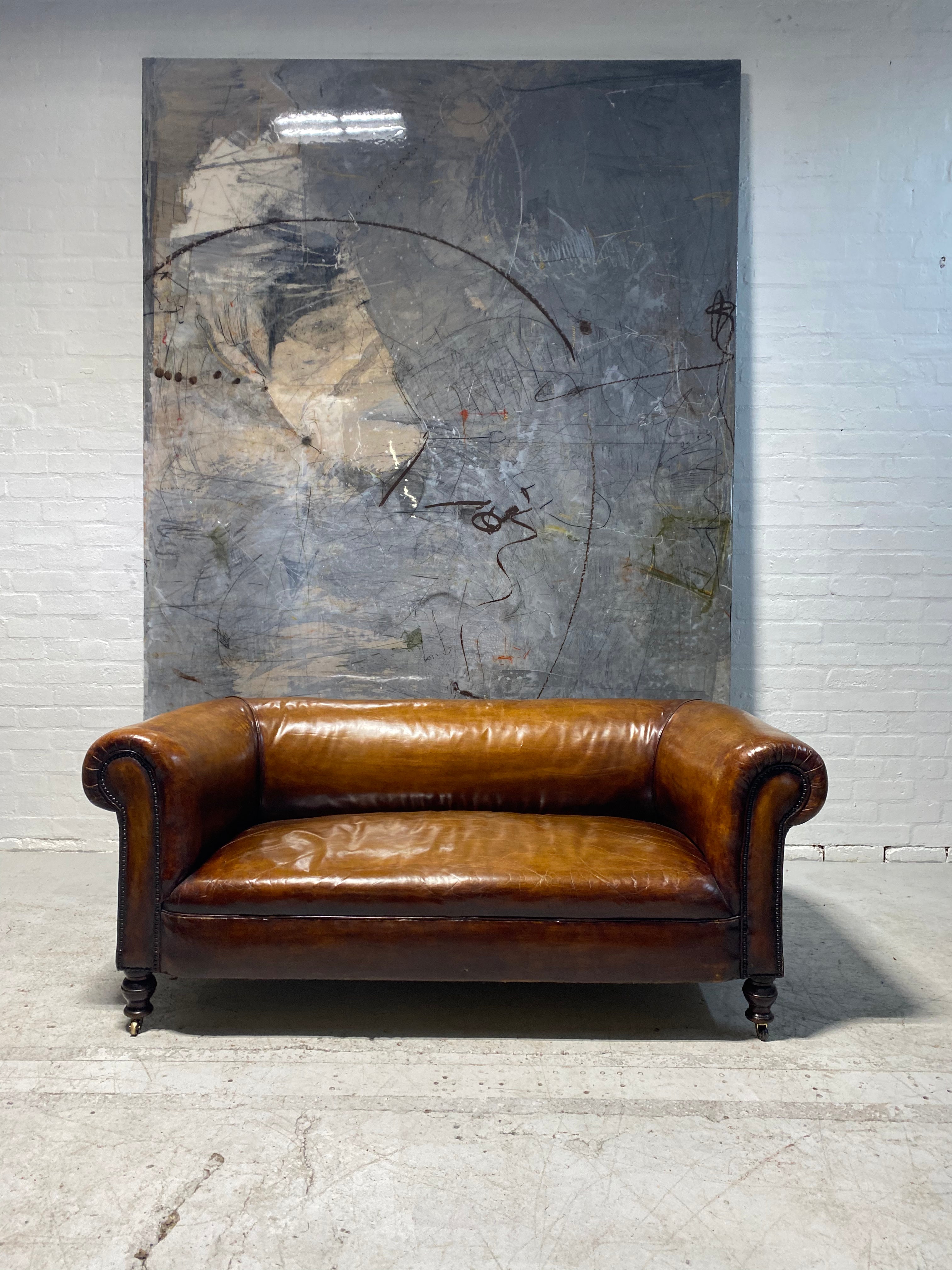 Beautiful Original 19thC Chesterfield Sofa