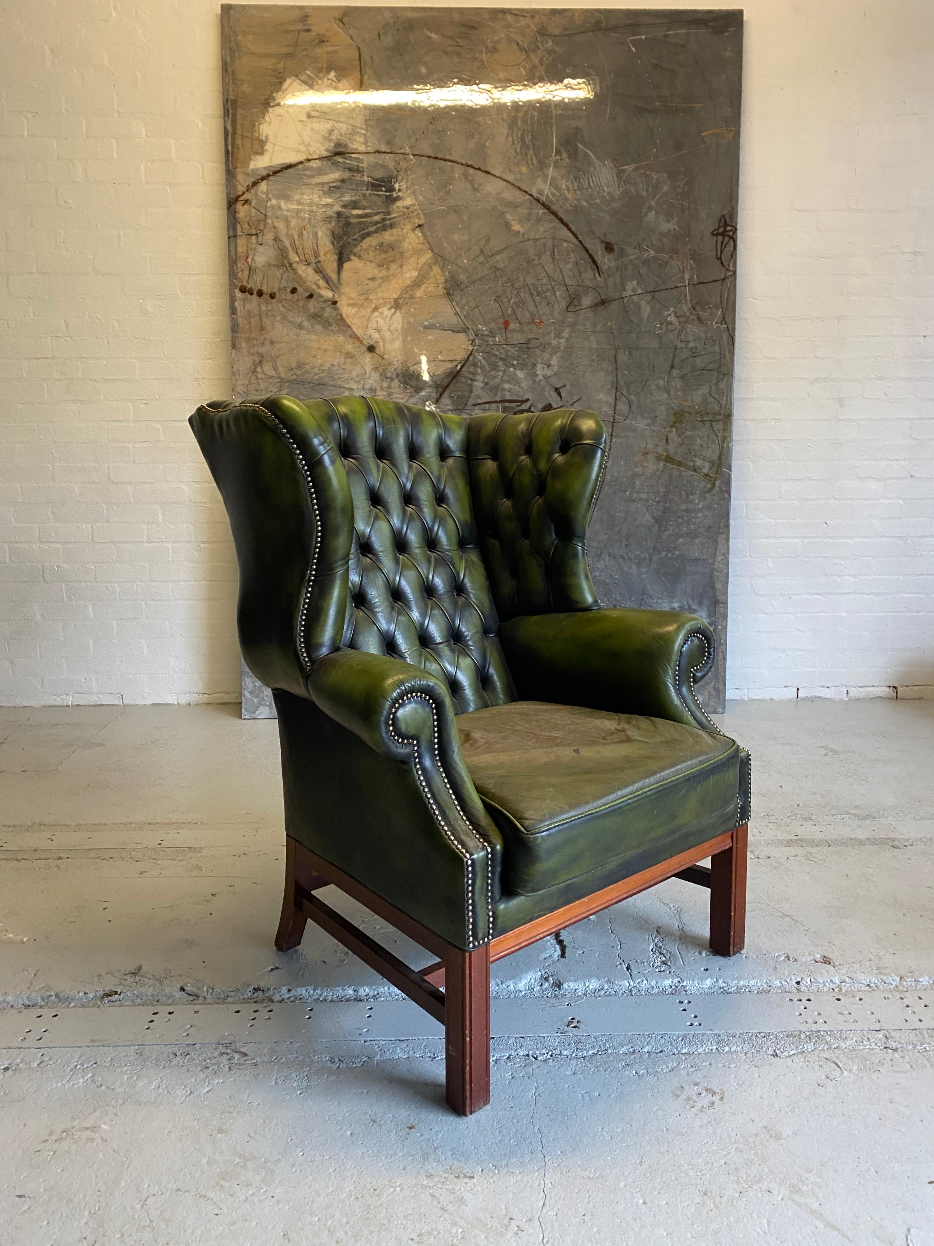 A HUGE Gentleman’s Wing Back Chair