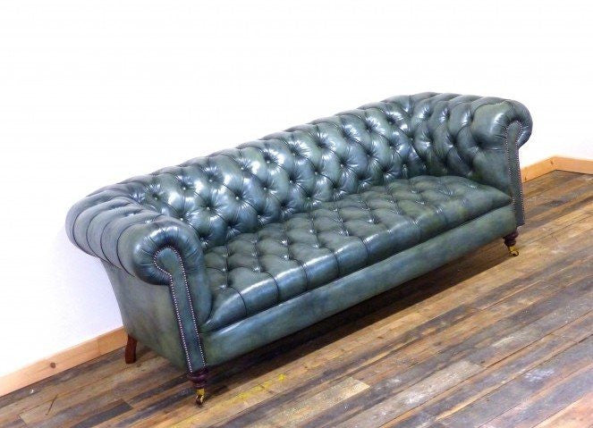 THE WILMINGTON SOFA: OLIVE GREEN