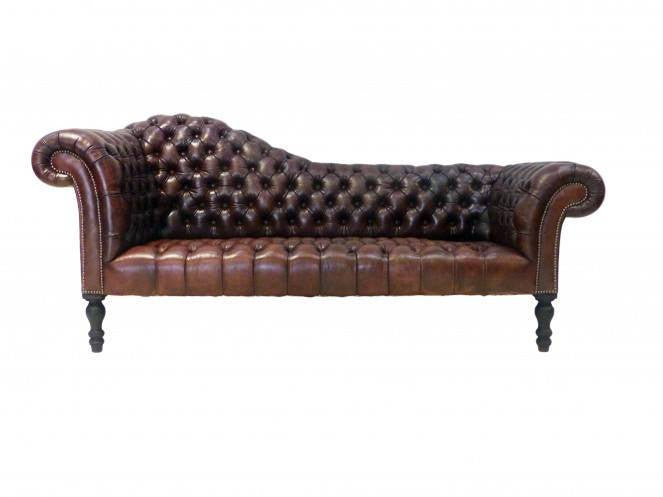 THE KEELER SOFA : RICH BROWN