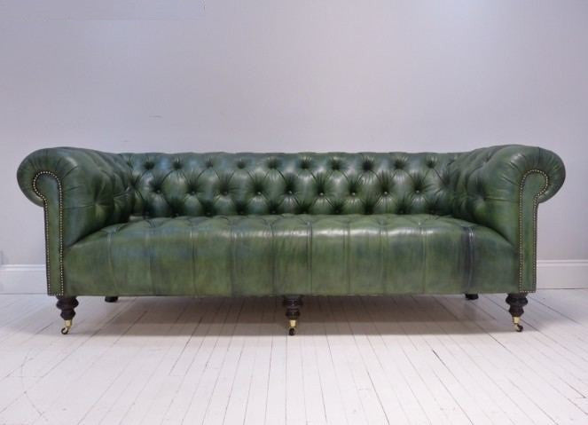 MILENA SOFA : COUNTRY GREEN