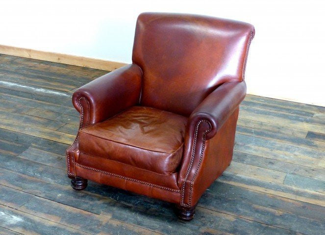 THE WESTMINSTER ARMCHAIR : BURNT TAN