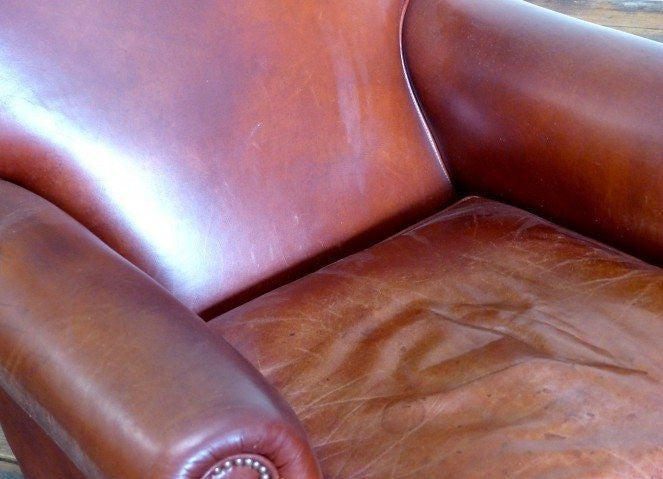 THE WESTMINSTER ARMCHAIR : BURNT TAN