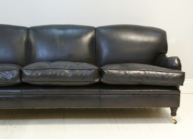 THE GRENVILLE SOFA : RICH DARK BROWN