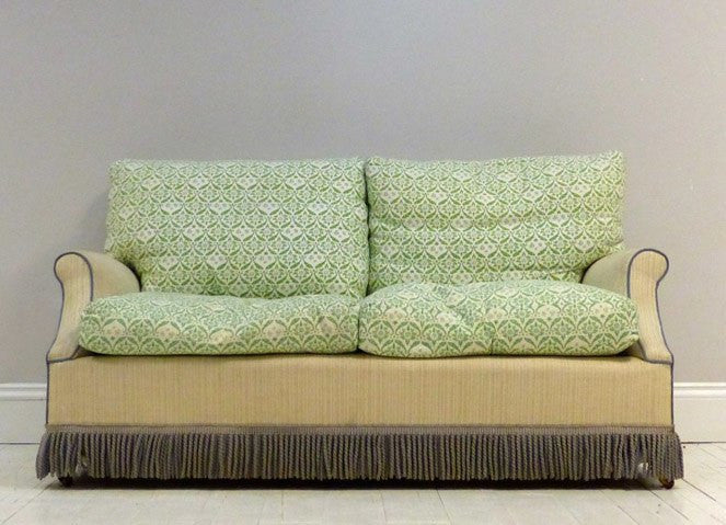 ORIGINAL 20TH CENTURY HOWARD & SONS SOFA TO BE RESTORED