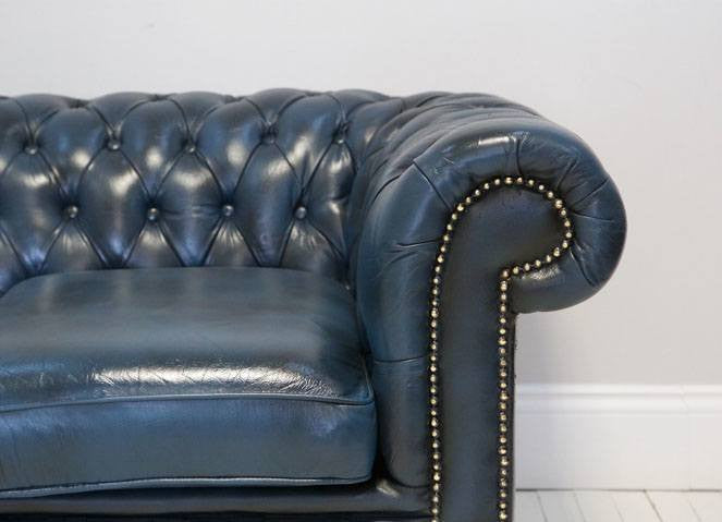 BEAUTIFULLY RESTORED THREE SEAT CHESTERFIELD