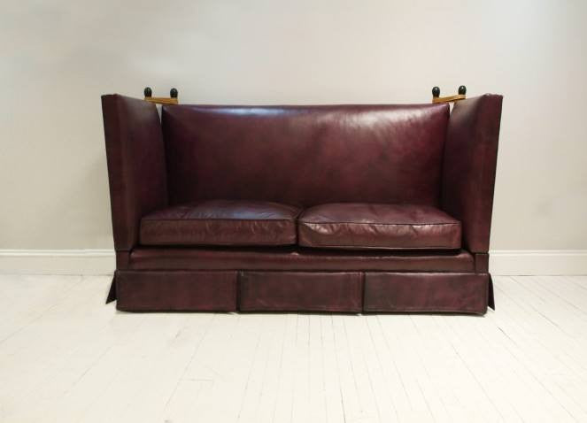 THE MAYFAIR SOFA : HAND DYED GRAPE