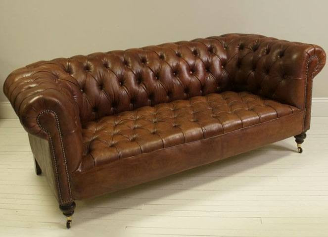 The Wilmington Sofa – Chestnut Brown