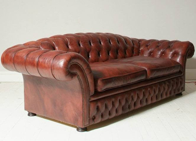 The Rosebery Sofa – Rich Chestnut Brown