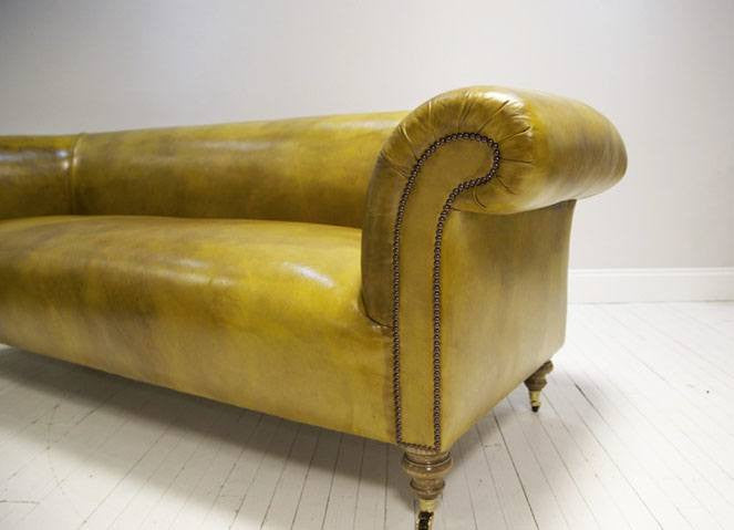 Goderich Chesterfield Sofa Side view