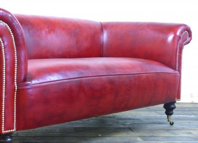 THE GODERICH SOFA IN RED